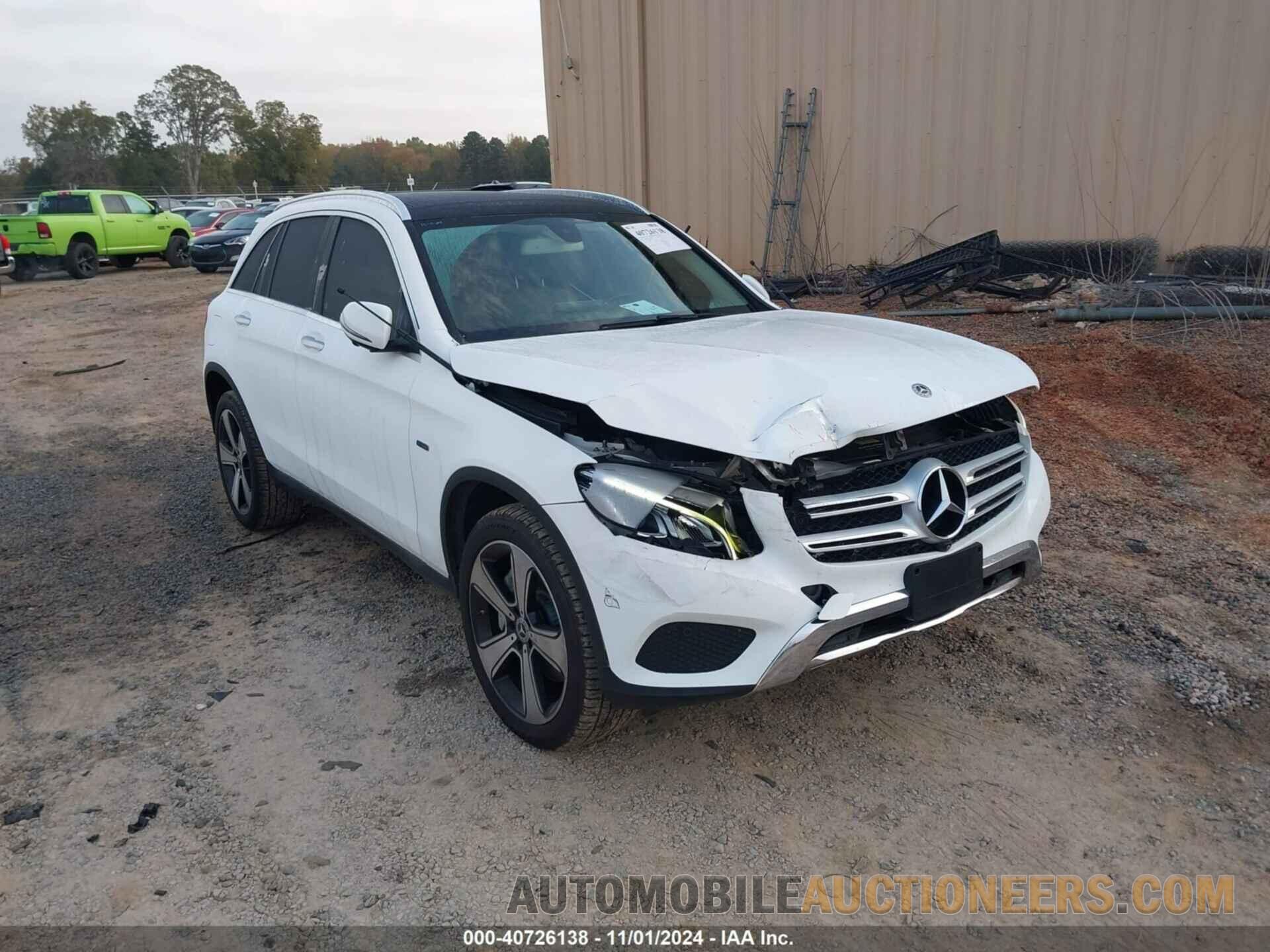 WDC0G5EB8KF627199 MERCEDES-BENZ GLC 350E 2019