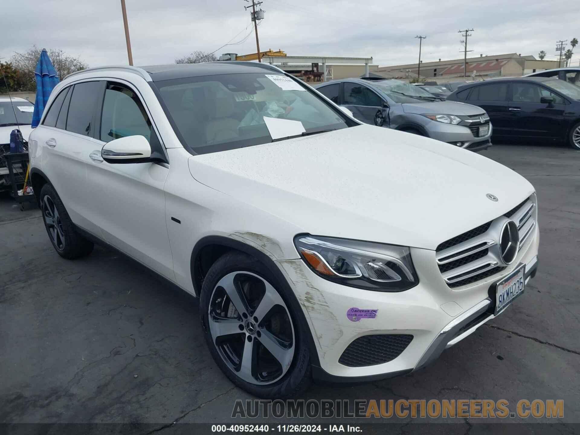 WDC0G5EBXKF622408 MERCEDES-BENZ GLC 350E 2019