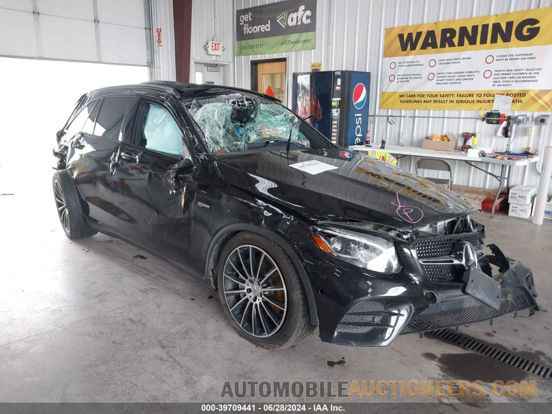 WDC0G6EB3JF383188 MERCEDES-BENZ GLC 2018