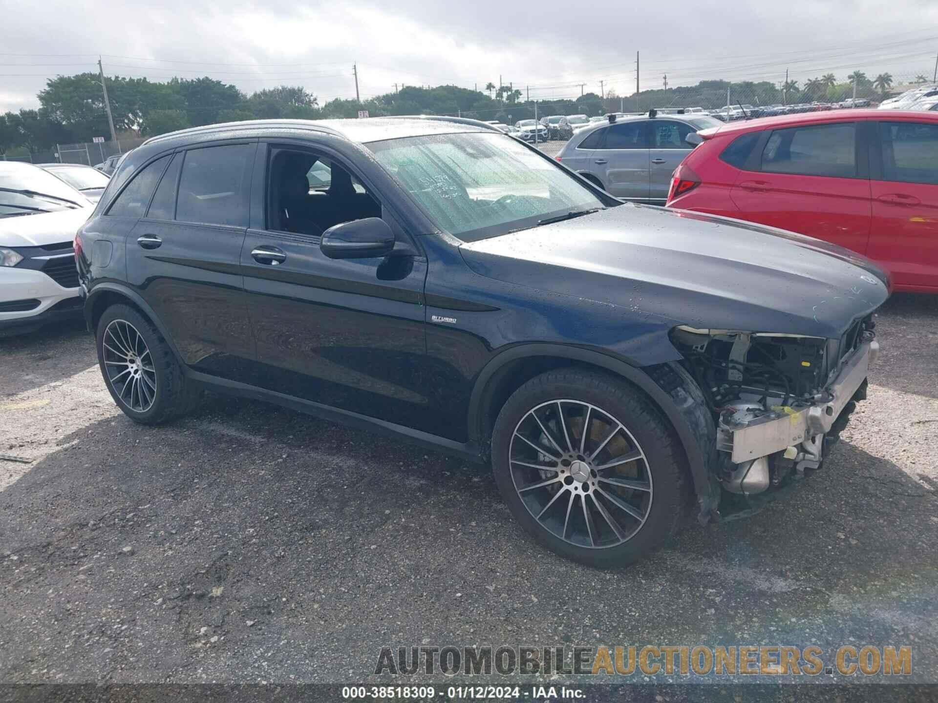 WDC0G6EB9KF541289 MERCEDES-BENZ AMG GLC 43 2019