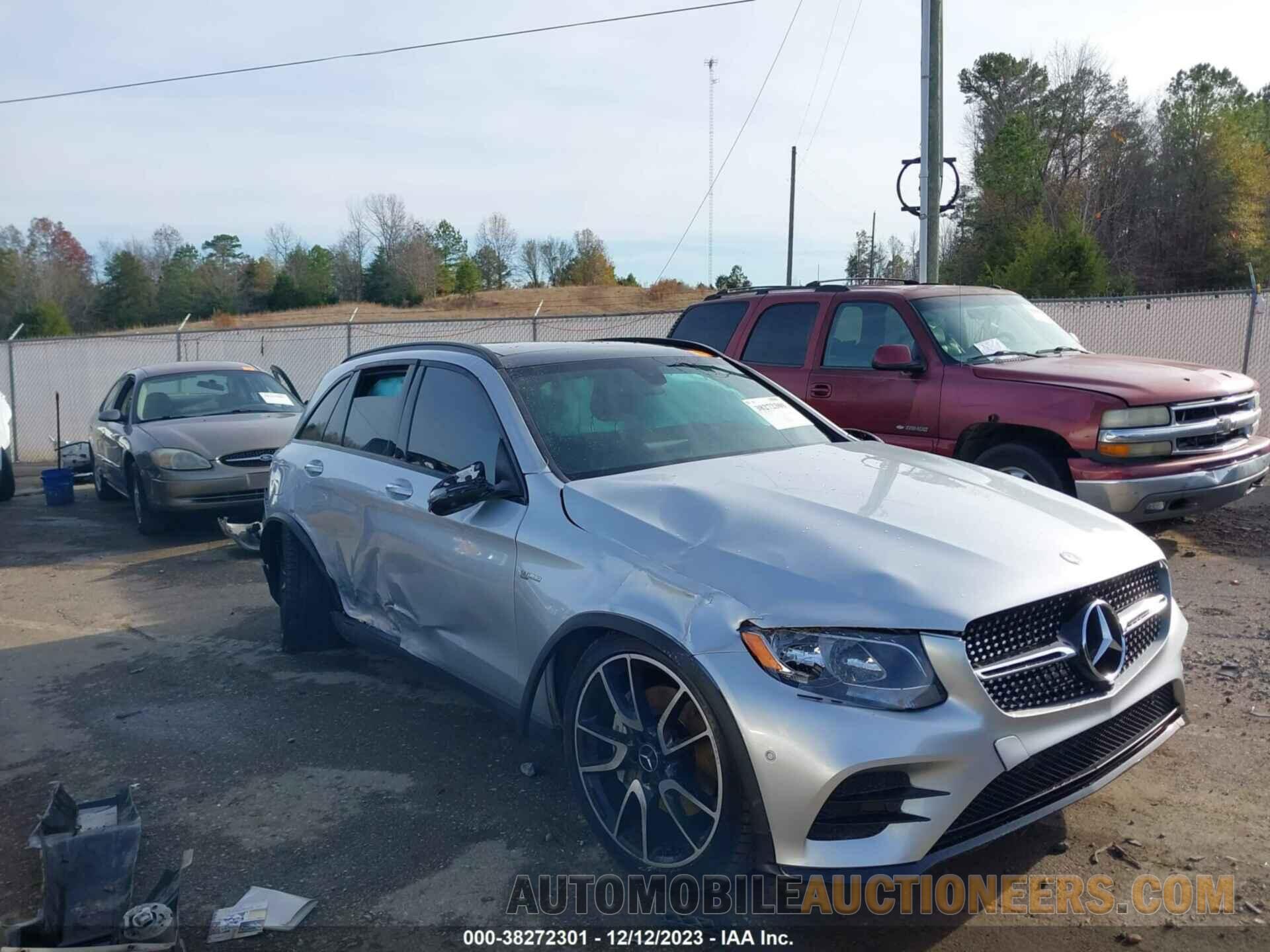 WDC0G6EBXHF180809 MERCEDES-BENZ AMG GLC 43 2017