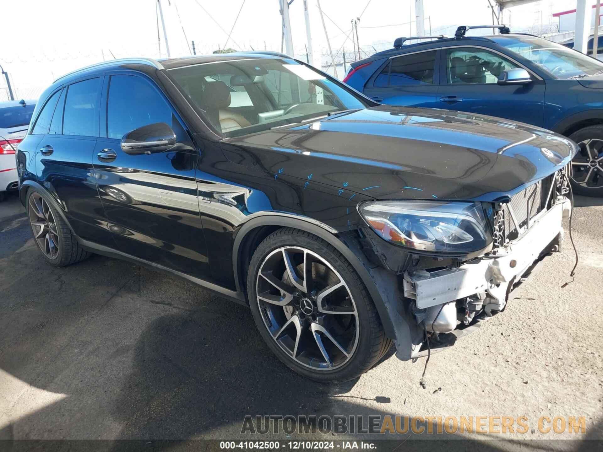 WDC0G6EBXKF563852 MERCEDES-BENZ AMG GLC 43 2019