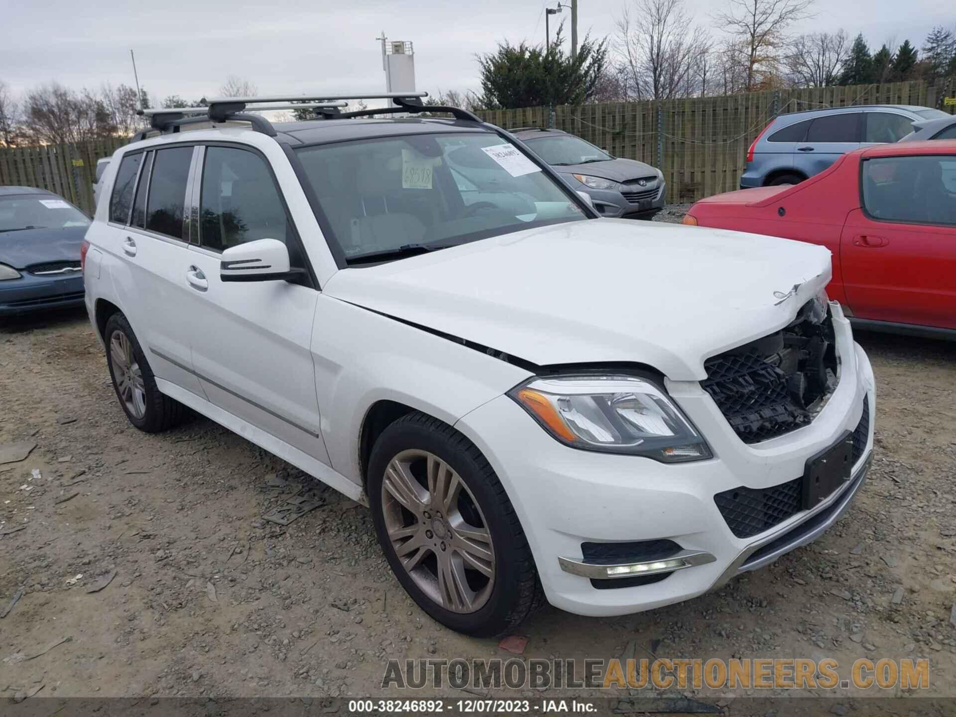 WDCGG0EBXFG372184 MERCEDES-BENZ GLK 2015