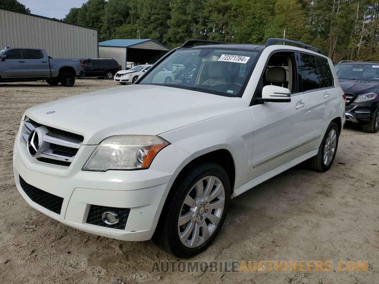 WDCGG8HB4CF865869 MERCEDES-BENZ GLK-CLASS 2012