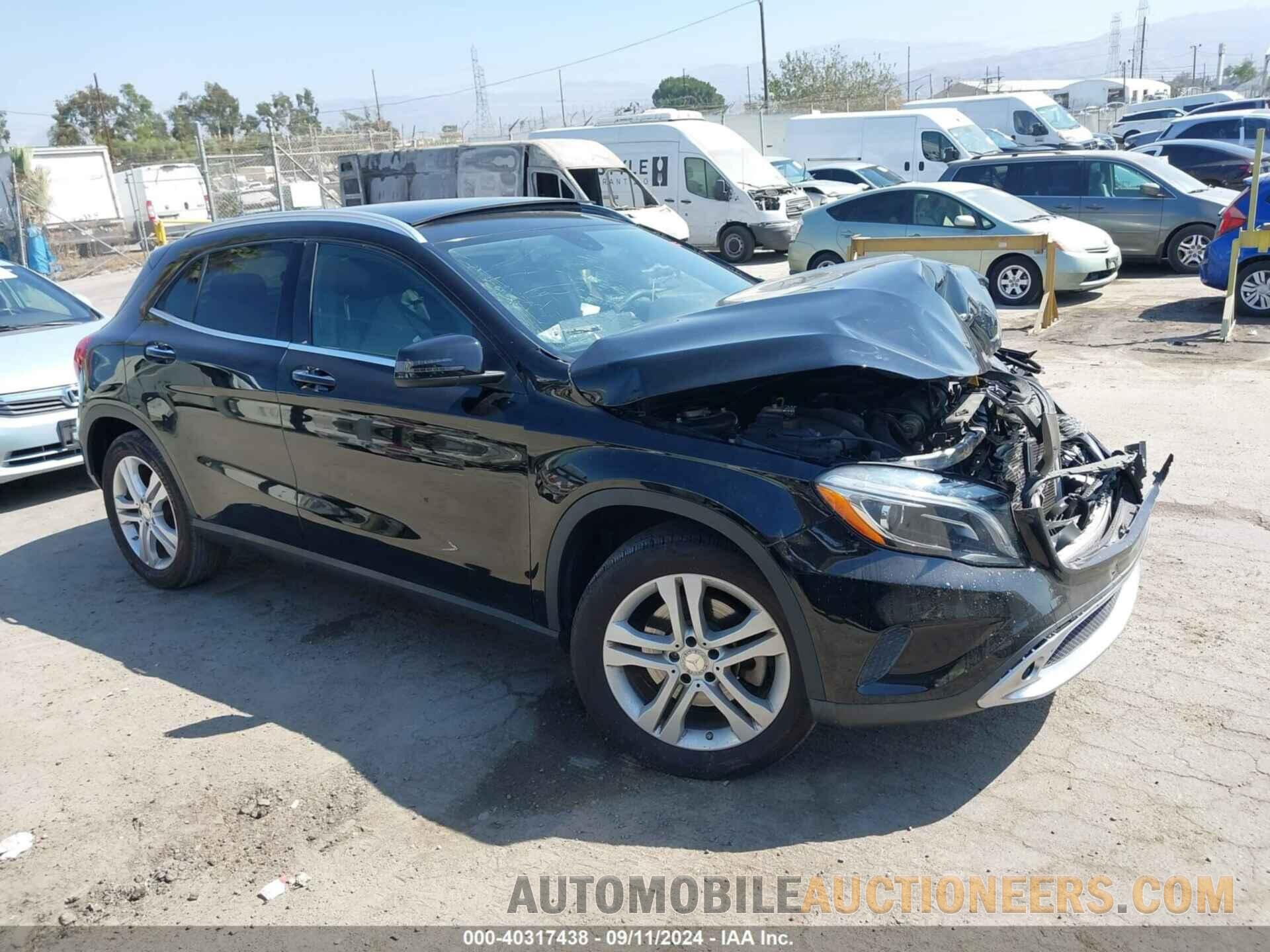 WDCTG4EB0FJ126897 MERCEDES-BENZ GLA 2015