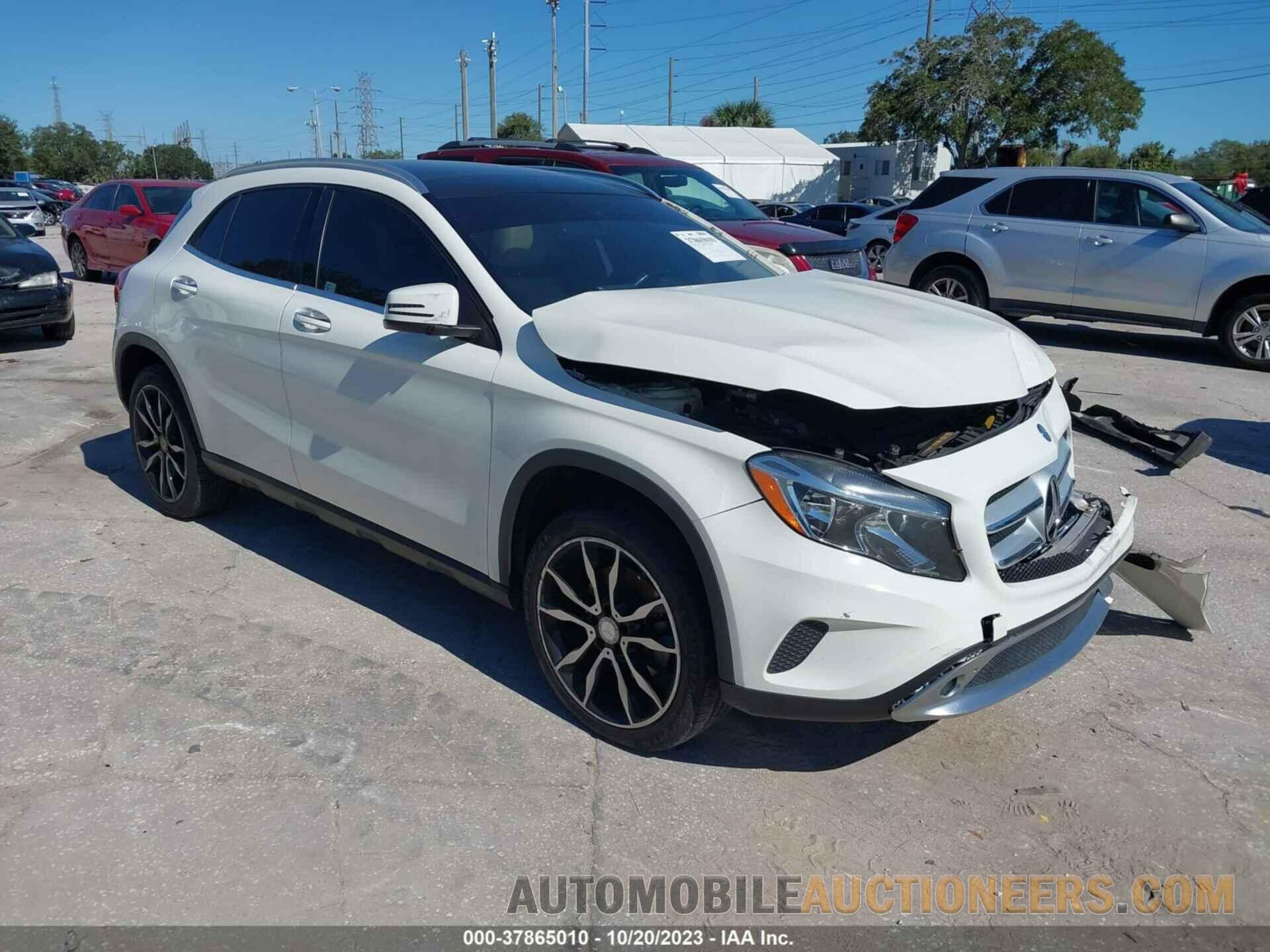 WDCTG4EB0FJ148527 MERCEDES-BENZ GLA 2015