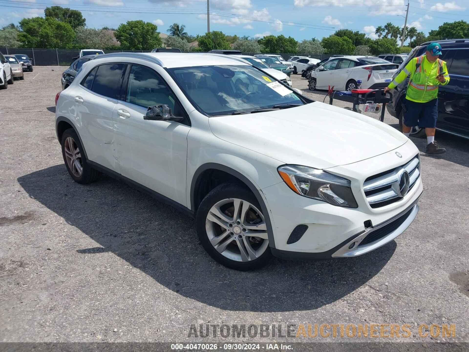 WDCTG4EB0FJ157180 MERCEDES-BENZ GLA 250 2015