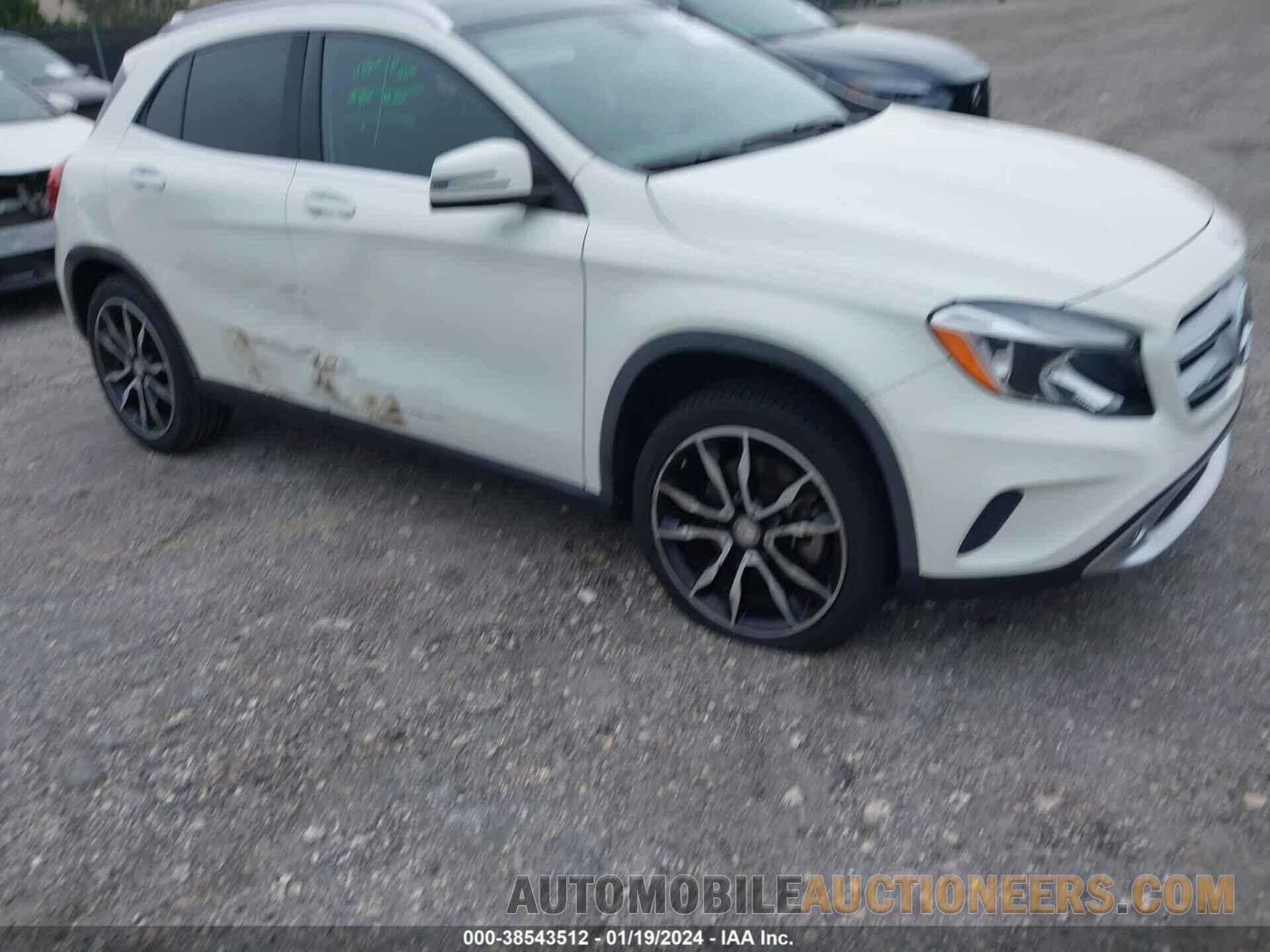 WDCTG4EB0FJ166526 MERCEDES-BENZ GLA 250 2015