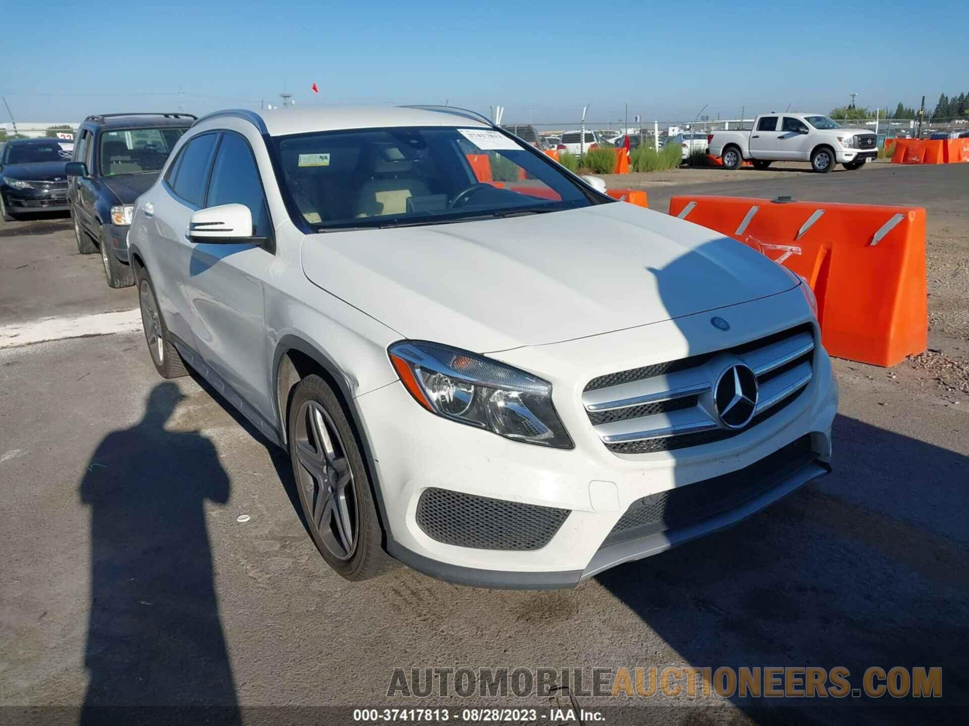 WDCTG4EB0GJ198037 MERCEDES-BENZ GLA 2016