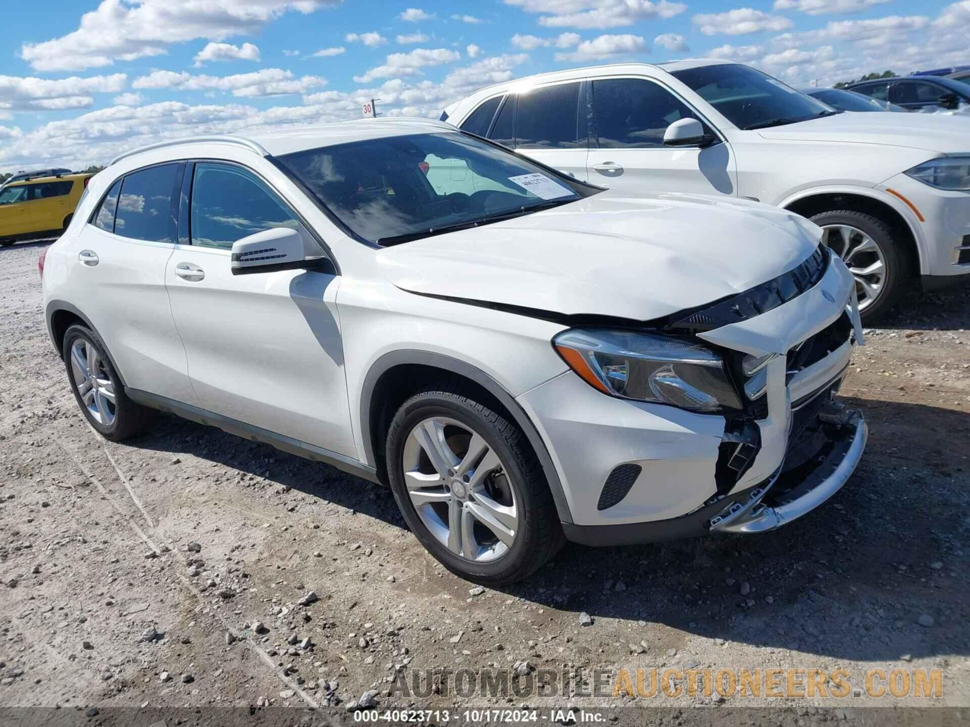 WDCTG4EB0GJ215547 MERCEDES-BENZ GLA 250 2016