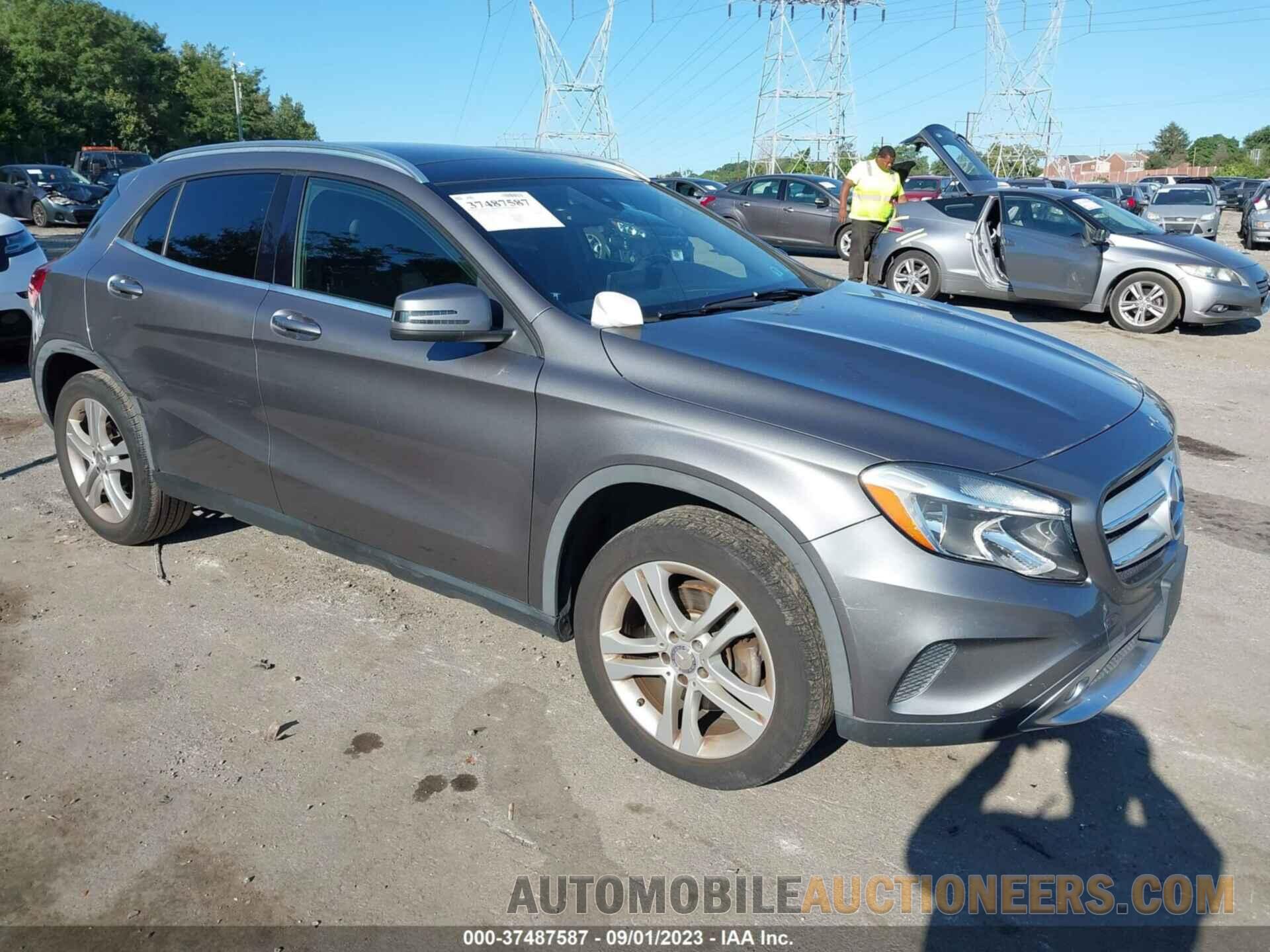 WDCTG4EB0GJ234454 MERCEDES-BENZ GLA 2016