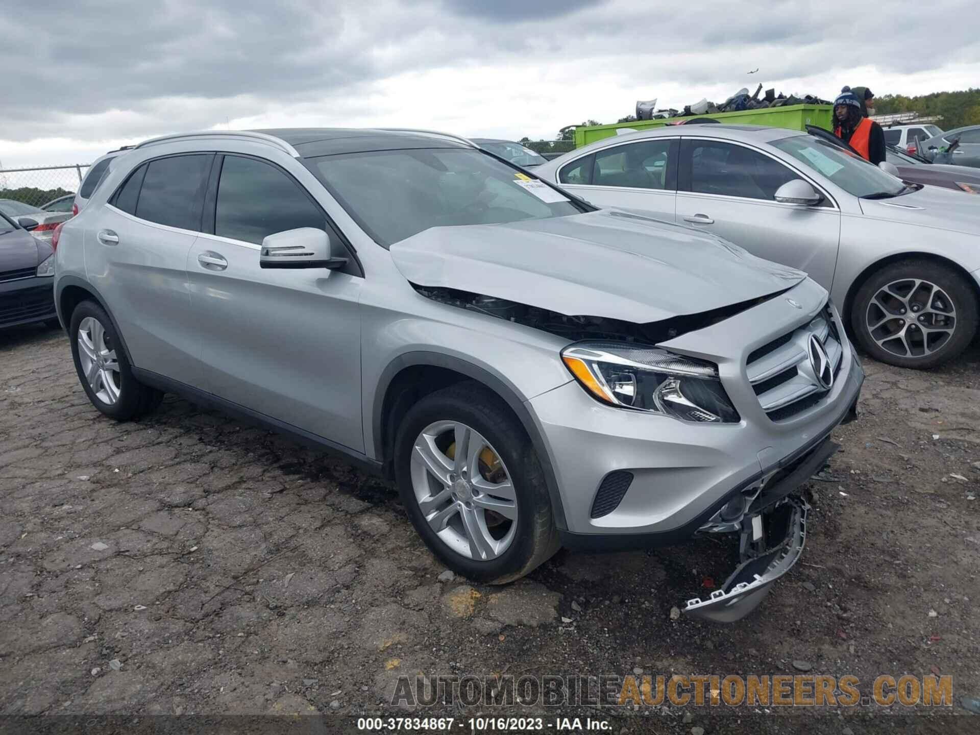 WDCTG4EB0HJ301443 MERCEDES-BENZ GLA 2017