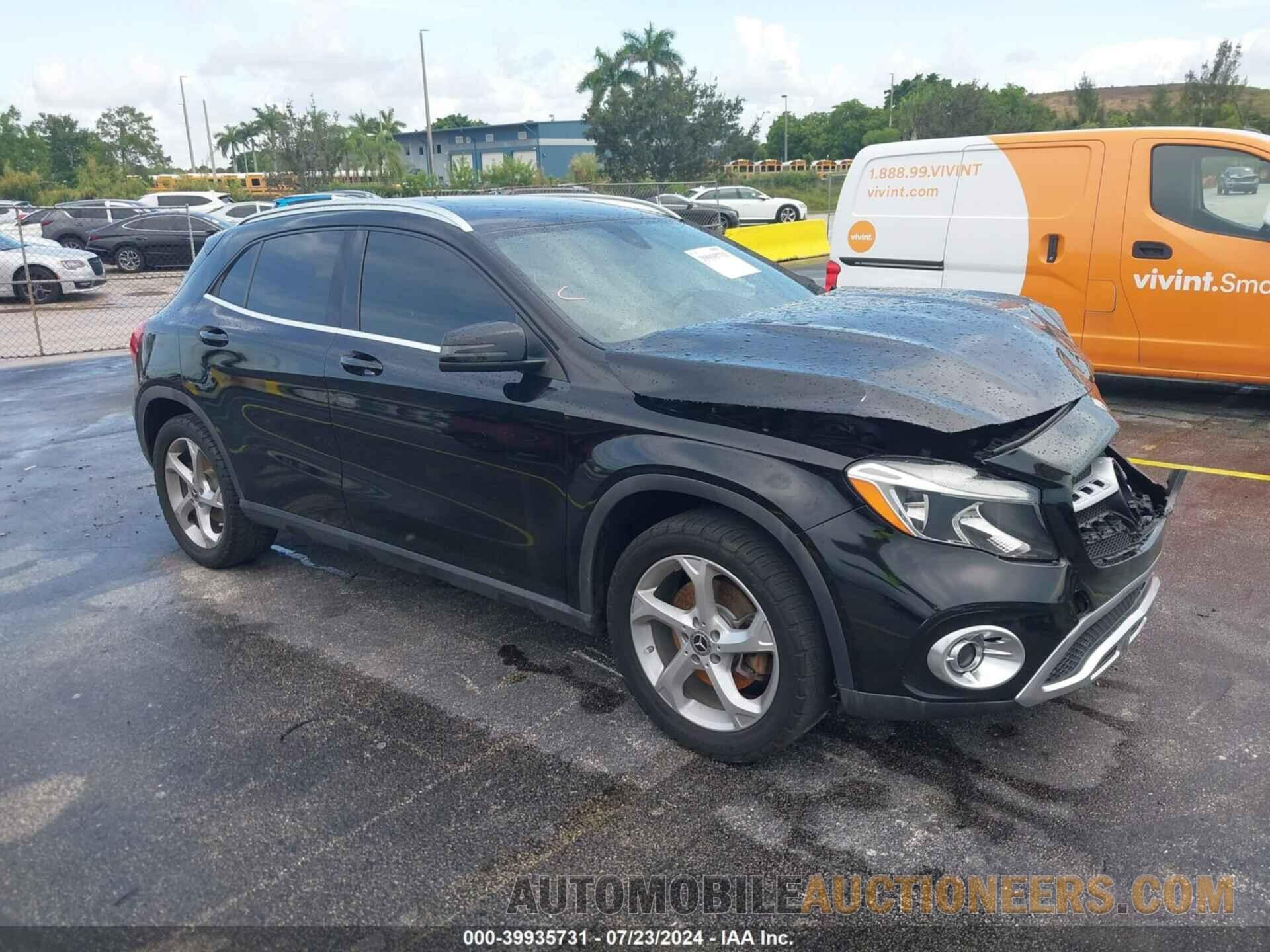 WDCTG4EB0JJ461473 MERCEDES-BENZ GLA 250 2018