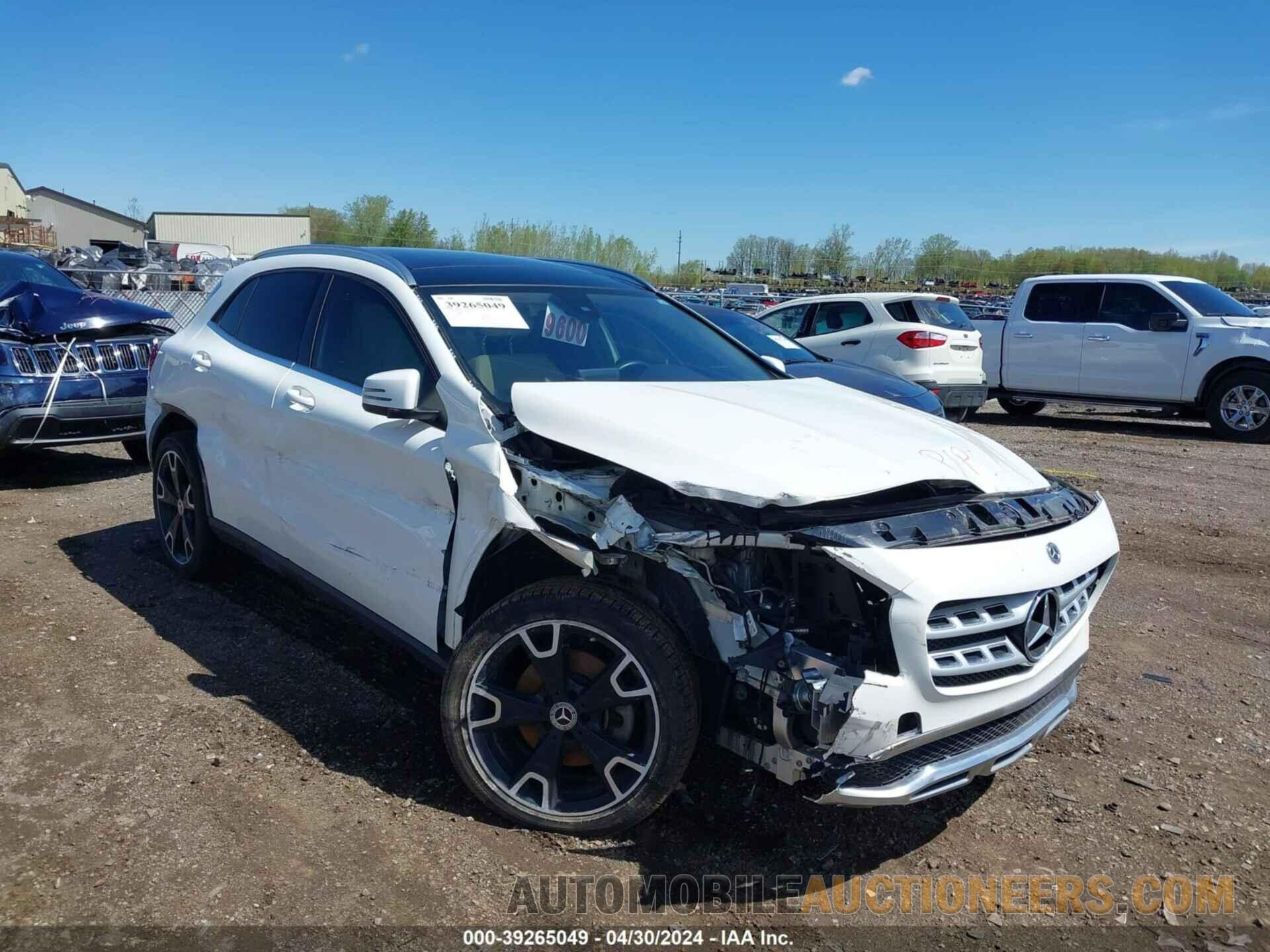 WDCTG4EB0KU017669 MERCEDES-BENZ GLA 250 2019