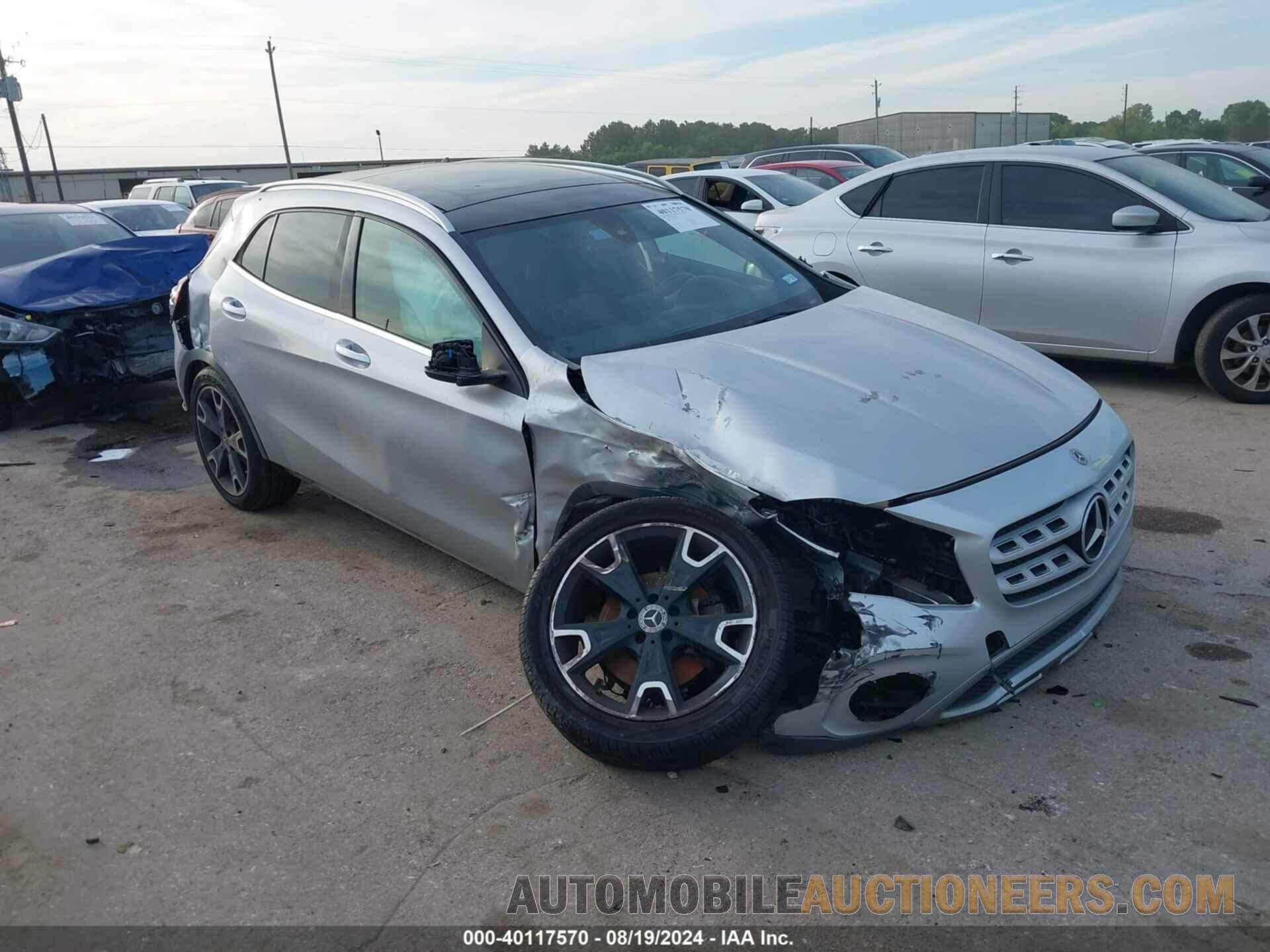 WDCTG4EB0KU020717 MERCEDES-BENZ GLA 250 2019