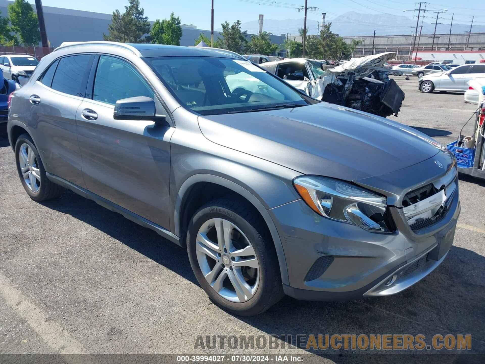 WDCTG4EB1FJ119215 MERCEDES-BENZ GLA 250 2015