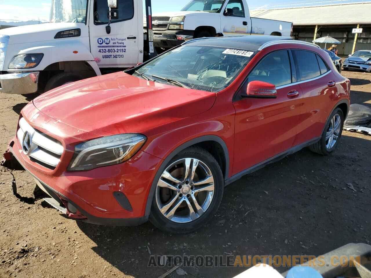 WDCTG4EB1FJ166129 MERCEDES-BENZ GLA-CLASS 2015