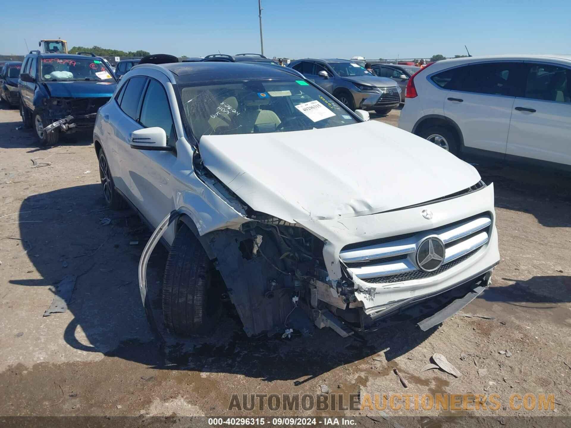 WDCTG4EB1FJ187143 MERCEDES-BENZ GLA 250 2015