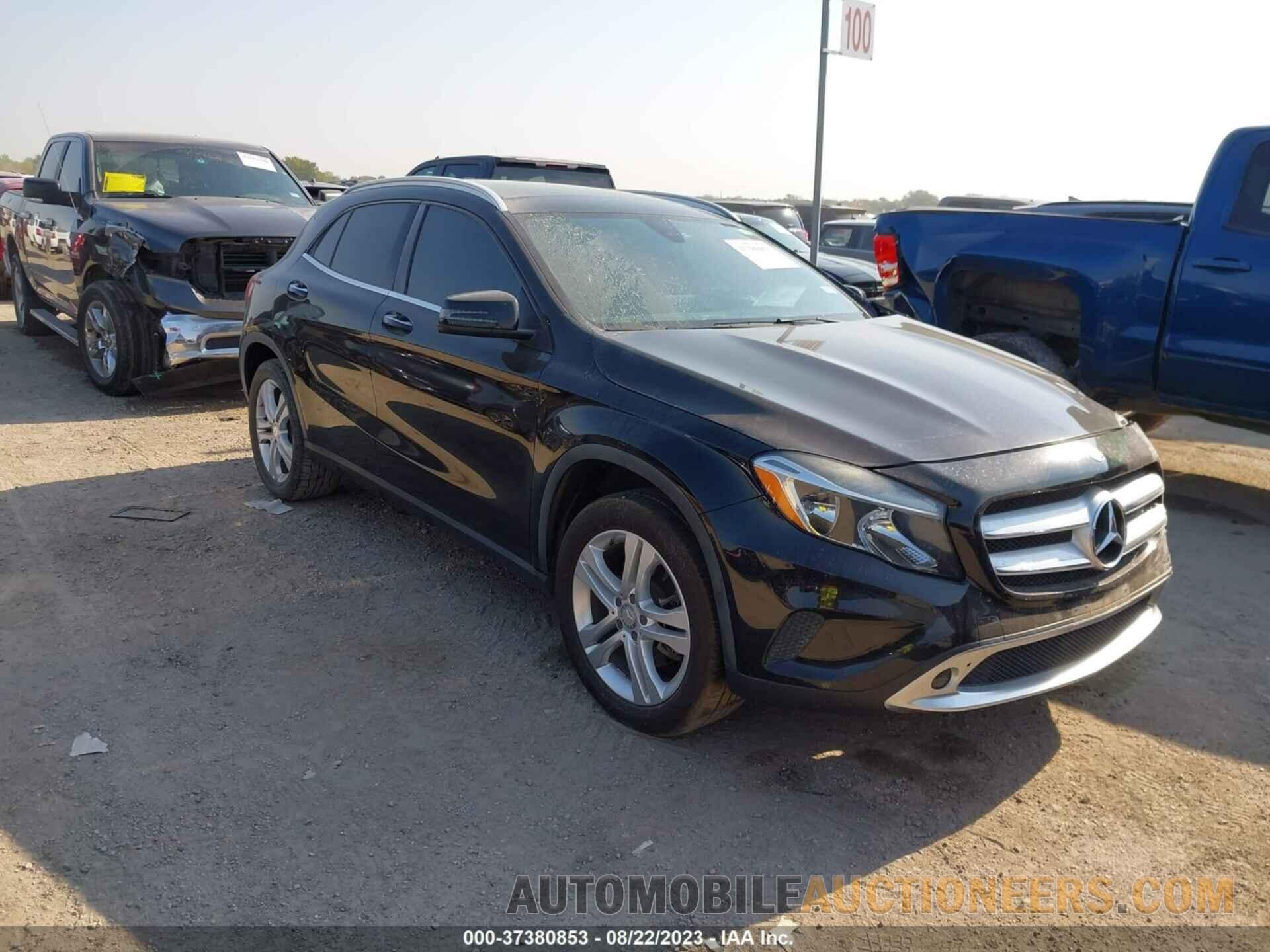 WDCTG4EB1GJ205982 MERCEDES-BENZ GLA 2016