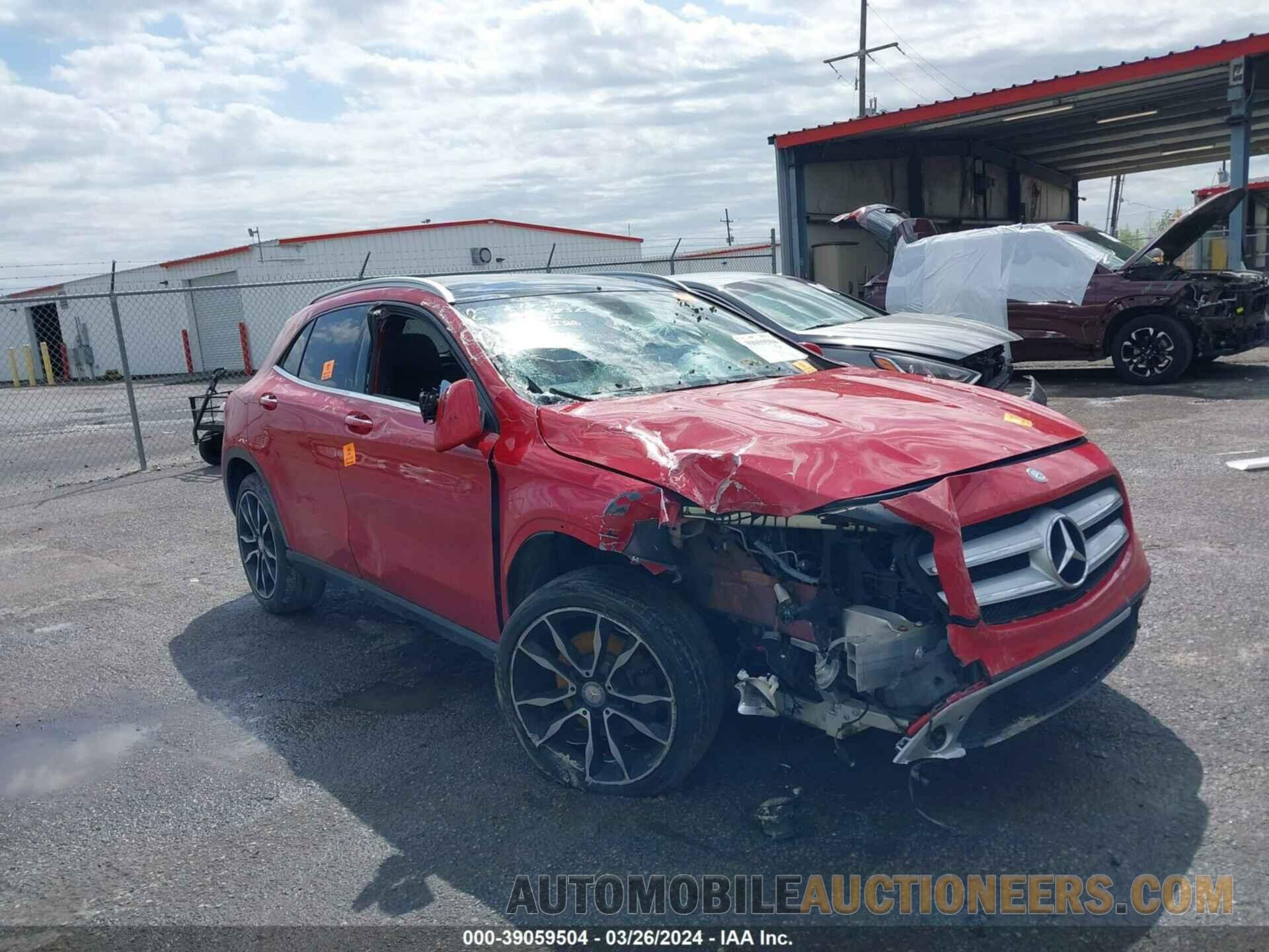 WDCTG4EB1GJ228288 MERCEDES-BENZ GLA 250 2016