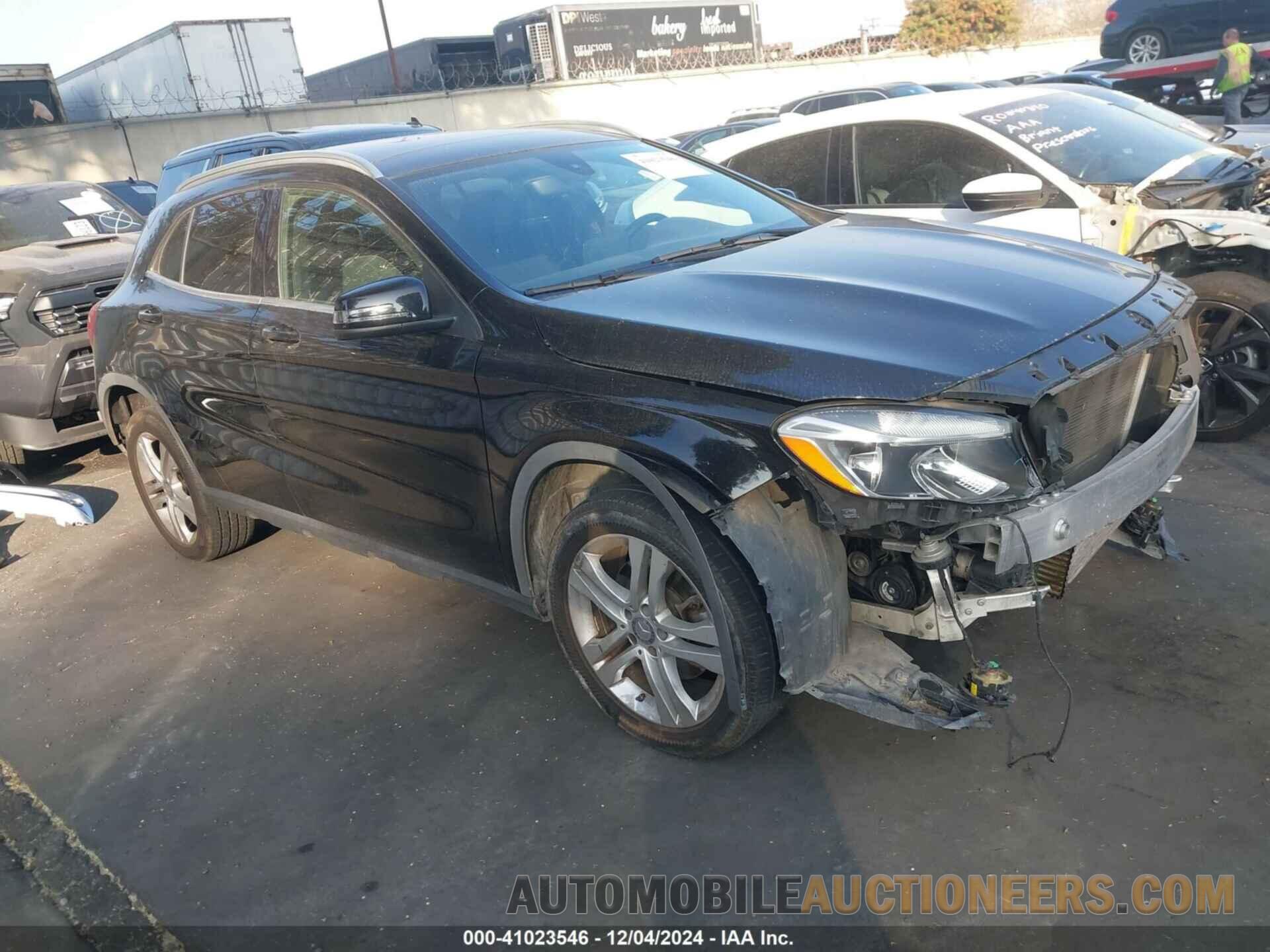 WDCTG4EB1GJ242109 MERCEDES-BENZ GLA 2016