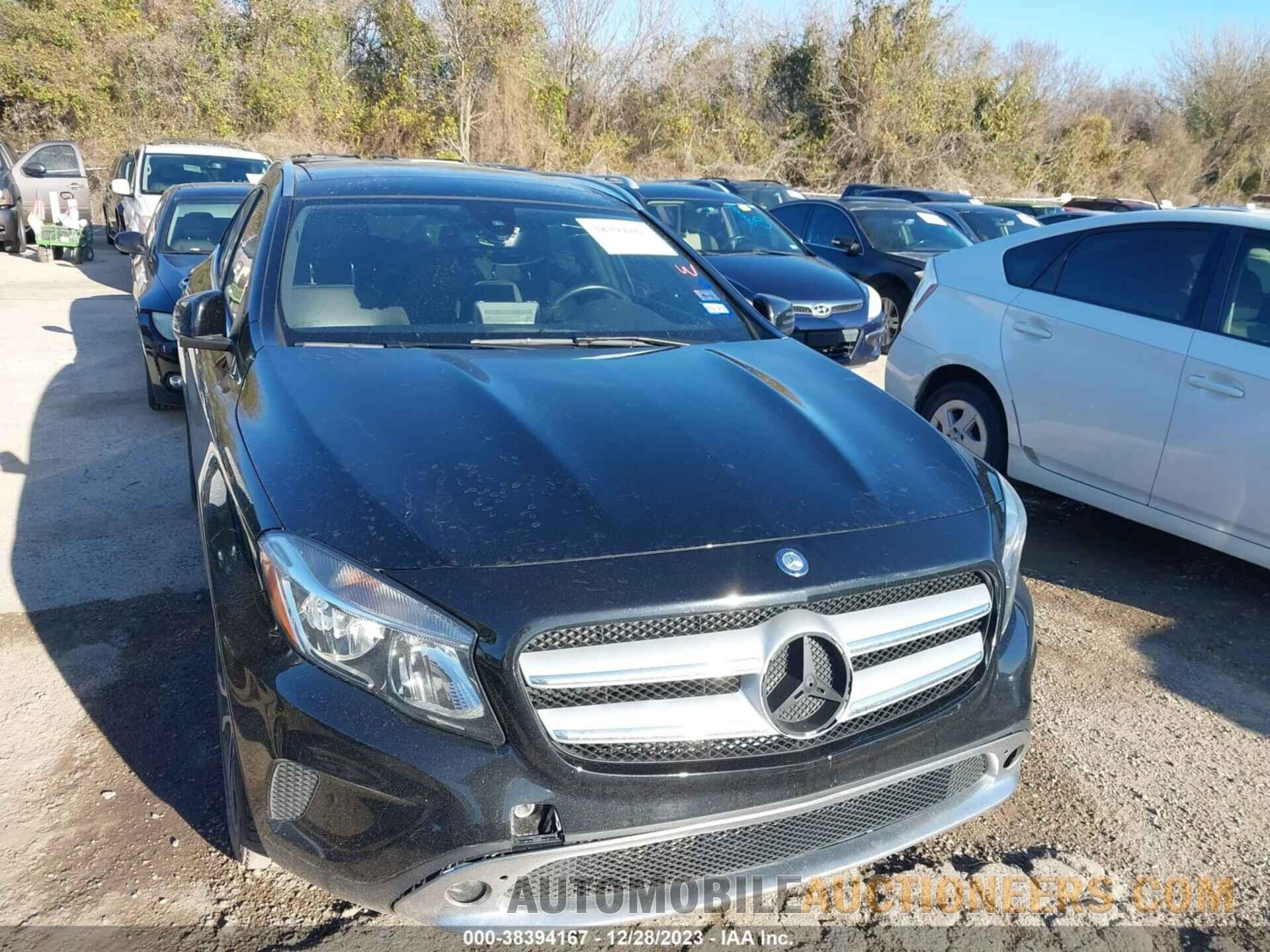 WDCTG4EB1GJ245723 MERCEDES-BENZ GLA 2016