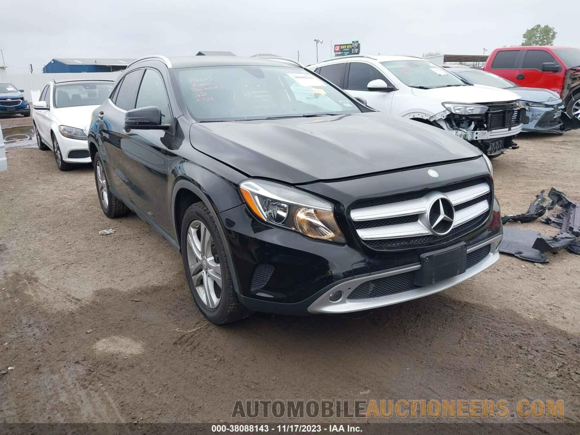 WDCTG4EB1GJ250579 MERCEDES-BENZ GLA 250 2016