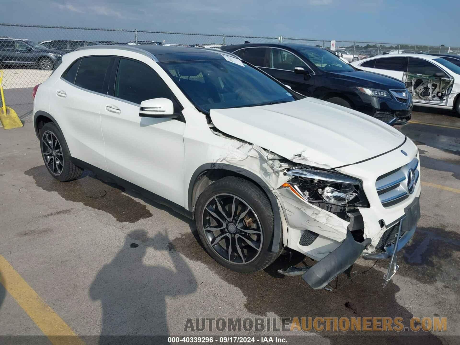 WDCTG4EB1HJ283003 MERCEDES-BENZ GLA 250 2017