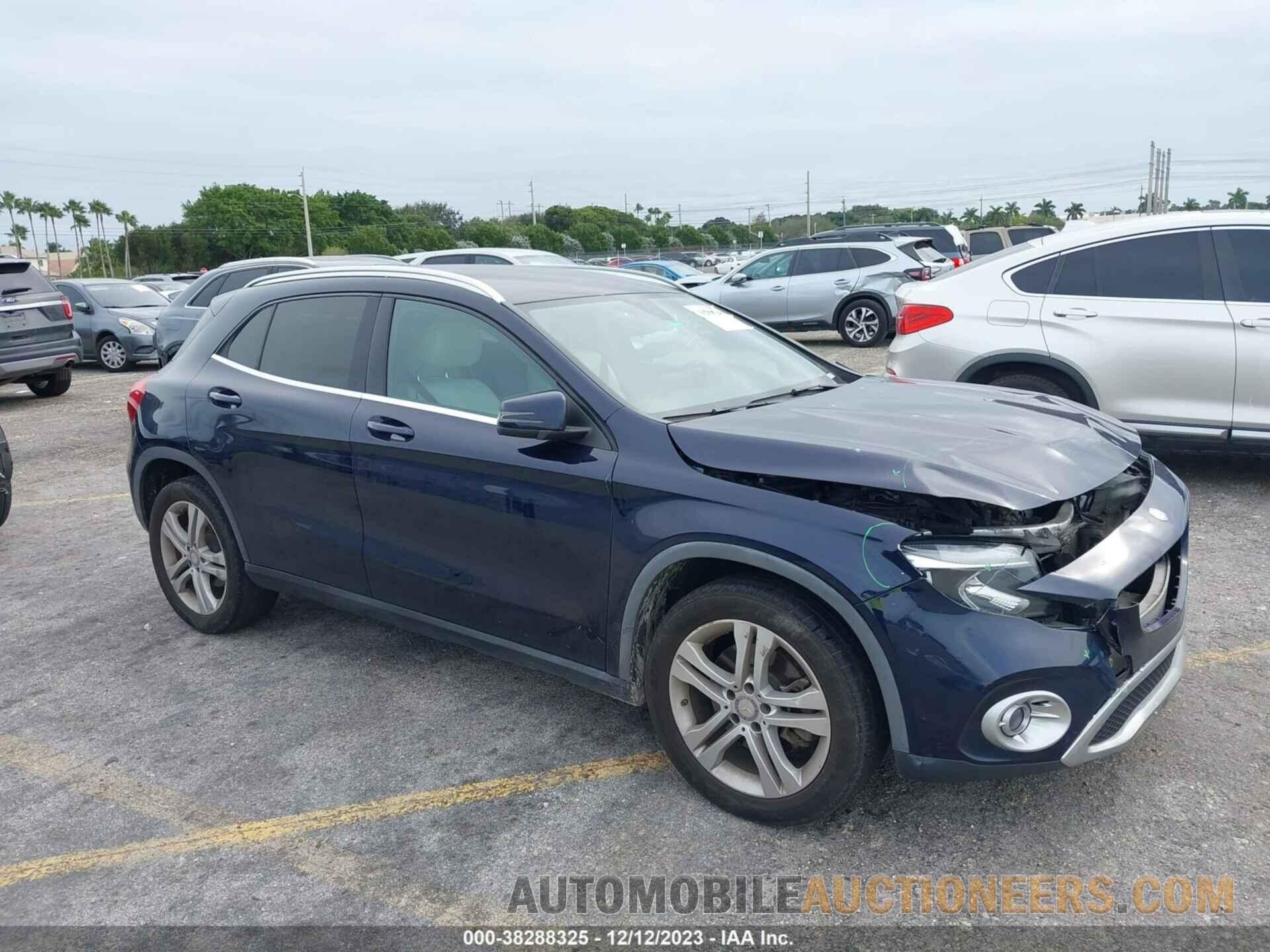 WDCTG4EB1JJ369143 MERCEDES-BENZ GLA 2018