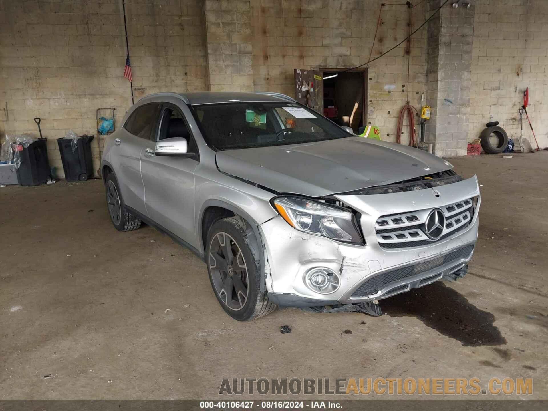 WDCTG4EB1JJ435903 MERCEDES-BENZ GLA 250 2018