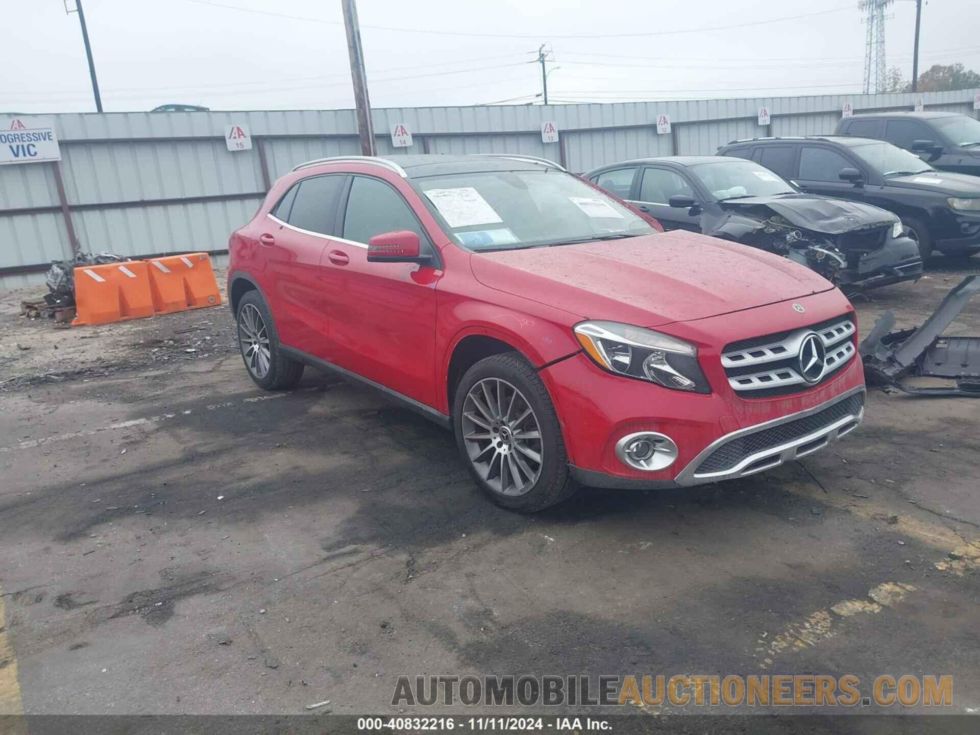 WDCTG4EB1JJ506226 MERCEDES-BENZ GLA 250 2018