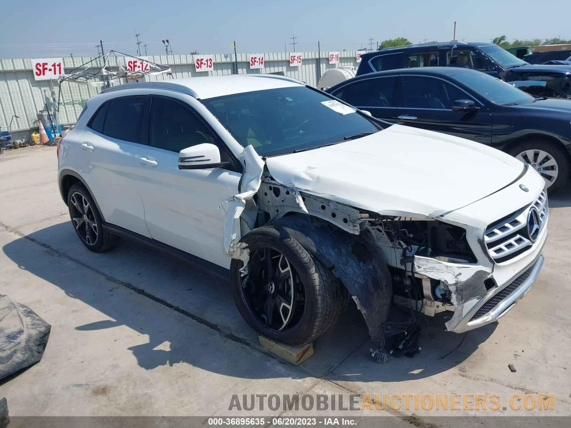 WDCTG4EB1KJ549109 MERCEDES-BENZ GLA 2019