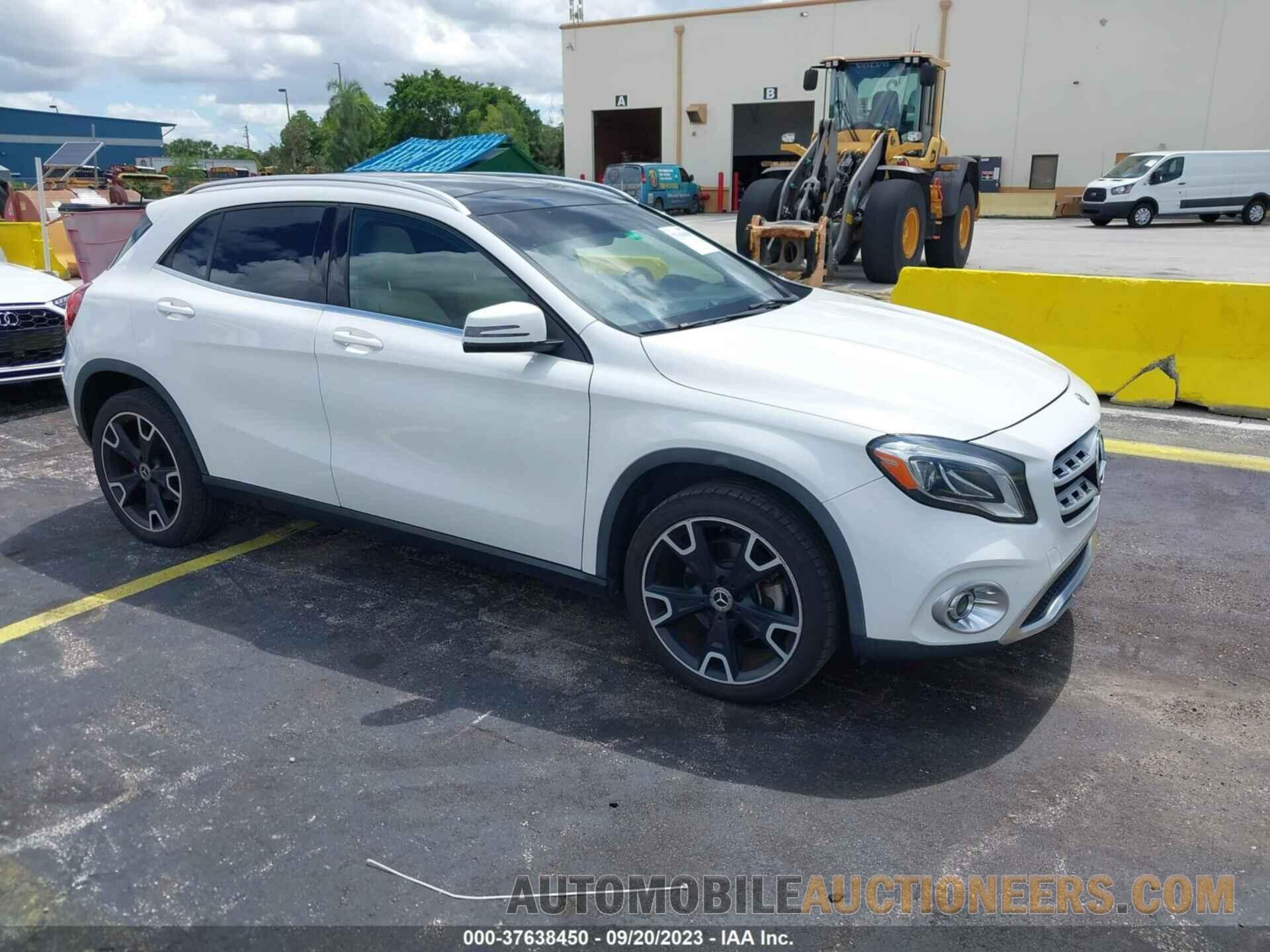 WDCTG4EB1KU002761 MERCEDES-BENZ GLA 2019