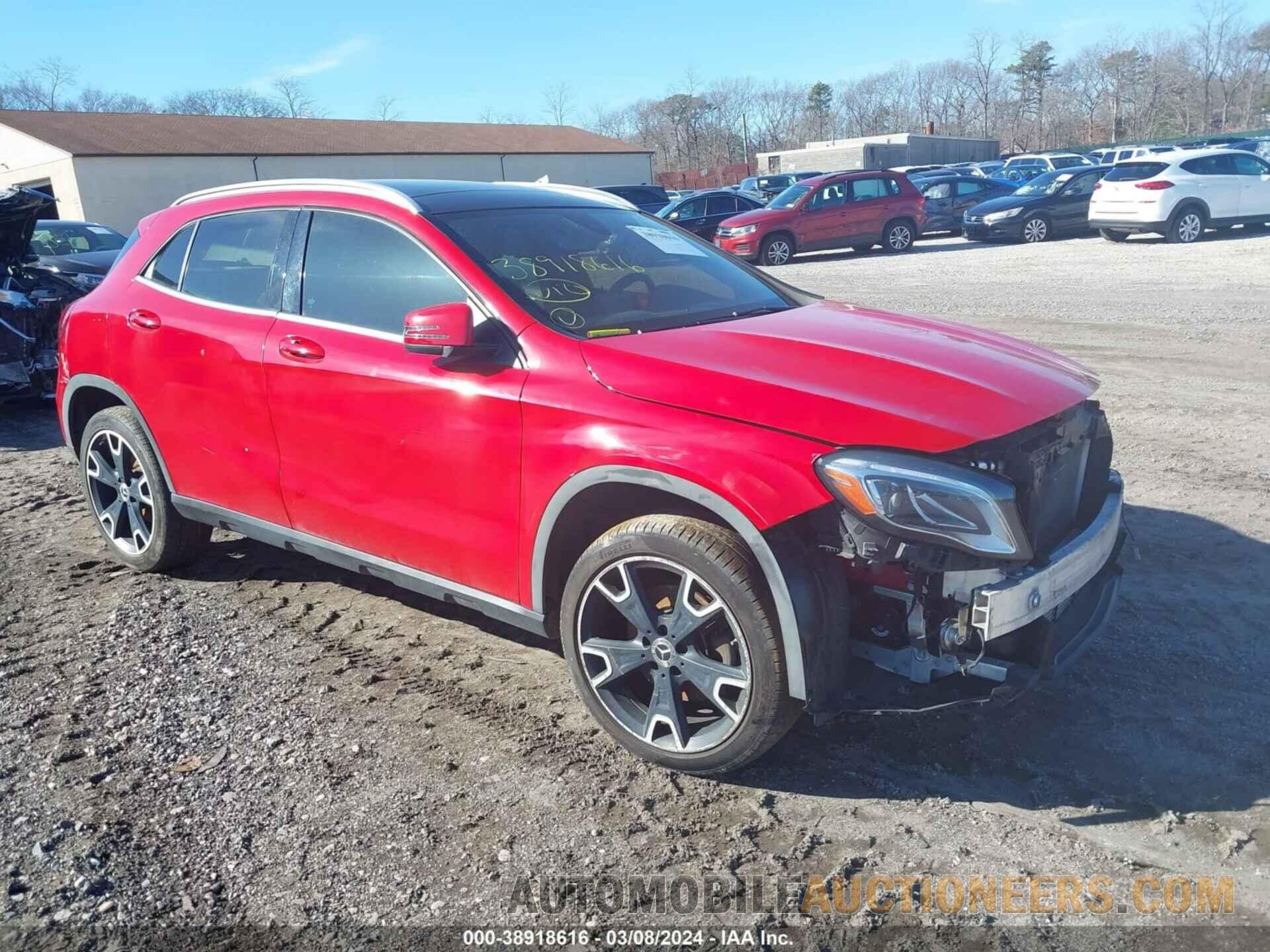 WDCTG4EB1KU006681 MERCEDES-BENZ GLA 250 2019