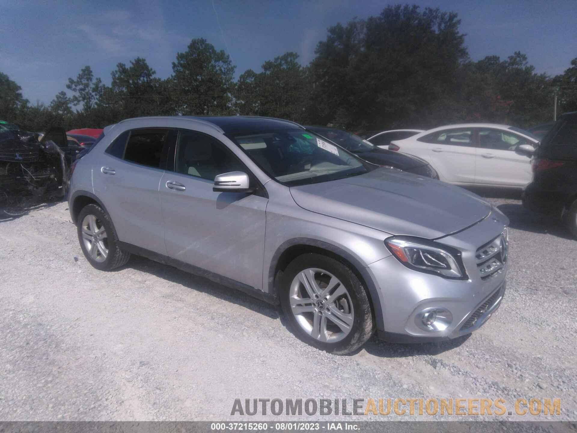 WDCTG4EB1KU007765 MERCEDES-BENZ GLA 2019