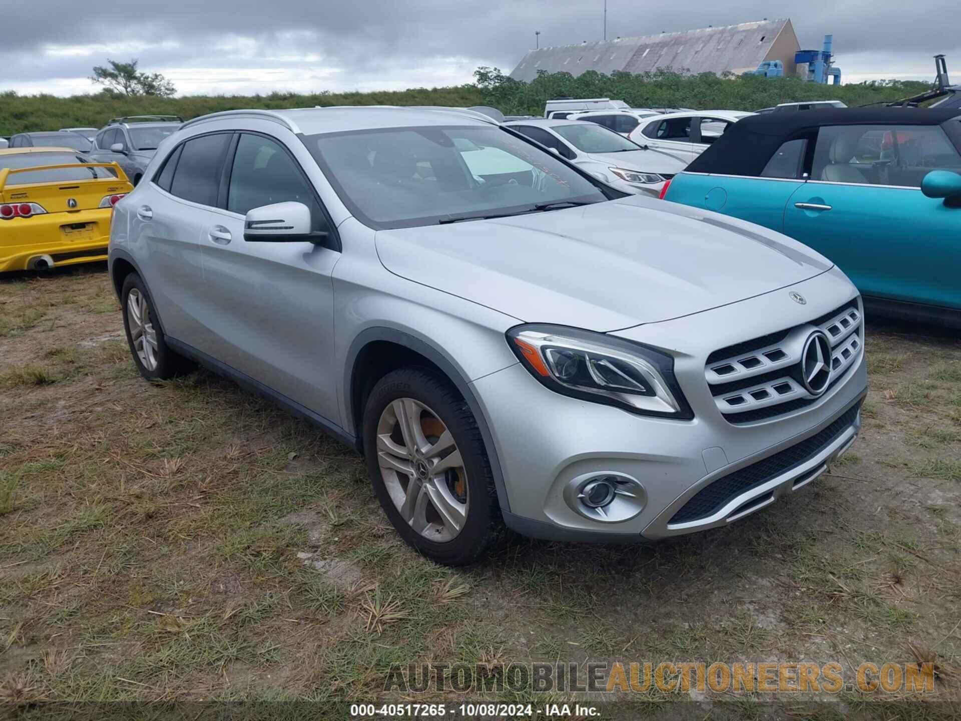 WDCTG4EB1KU012058 MERCEDES-BENZ GLA 250 2019