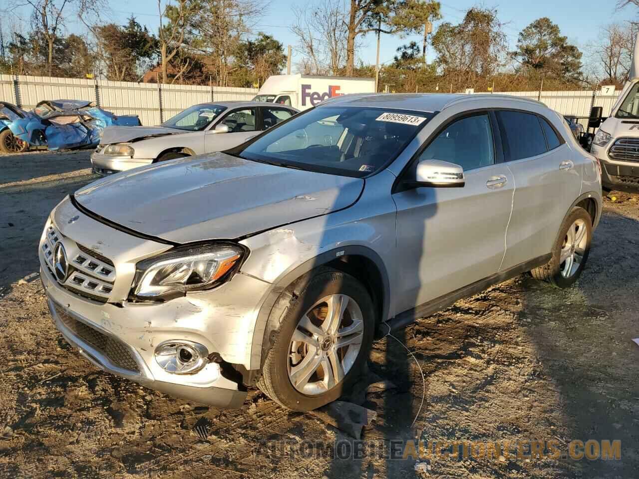 WDCTG4EB1KU020600 MERCEDES-BENZ GLA-CLASS 2019