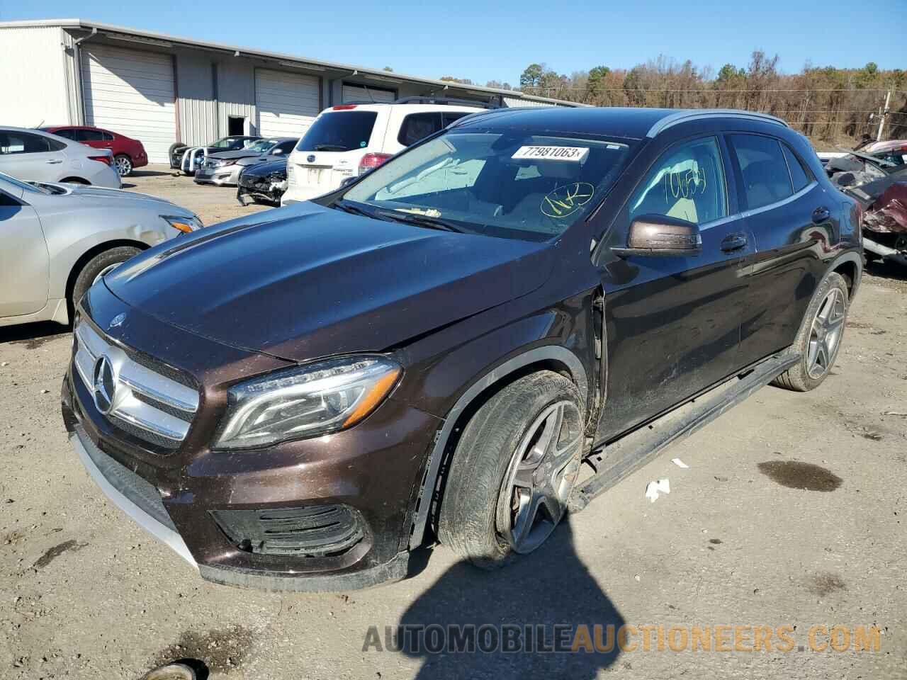 WDCTG4EB2FJ124634 MERCEDES-BENZ GLA-CLASS 2015