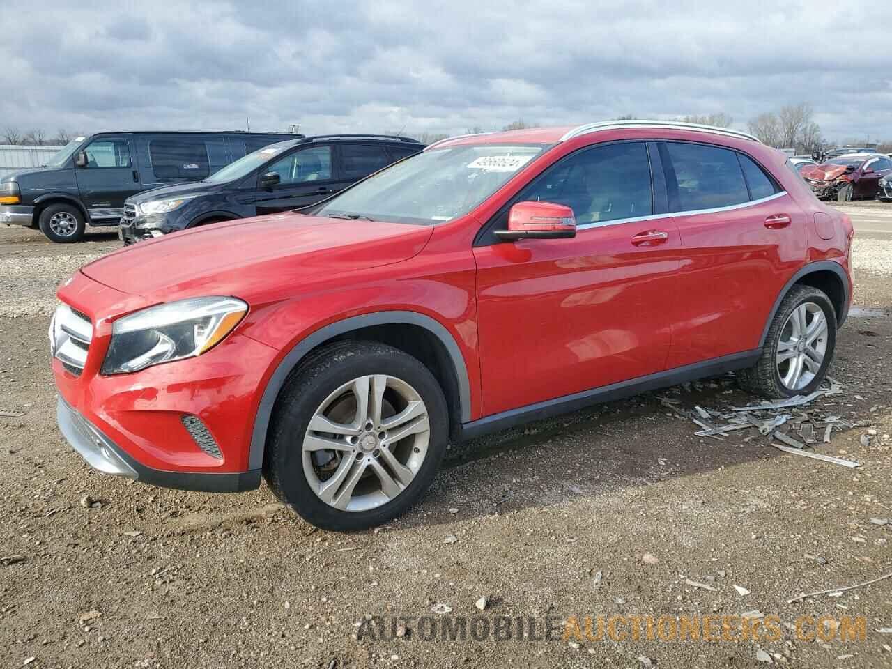 WDCTG4EB2FJ132829 MERCEDES-BENZ GLA-CLASS 2015