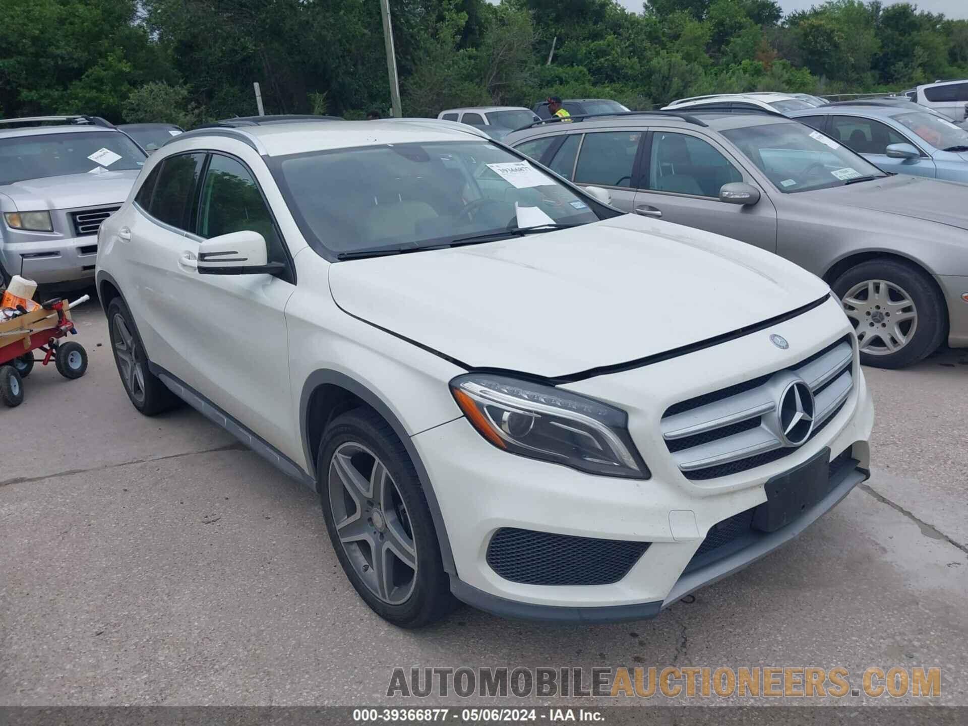 WDCTG4EB2FJ165779 MERCEDES-BENZ GLA 250 2015