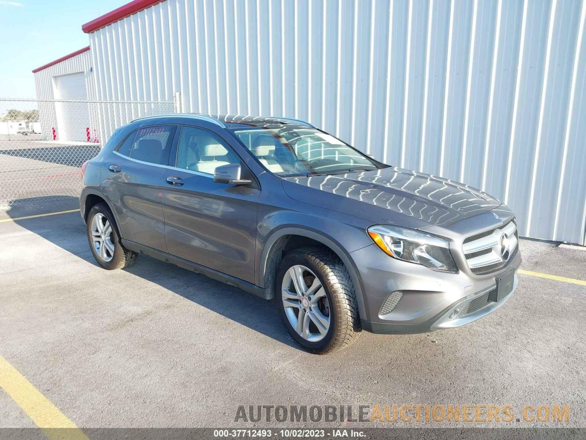 WDCTG4EB2GJ214240 MERCEDES-BENZ GLA 2016