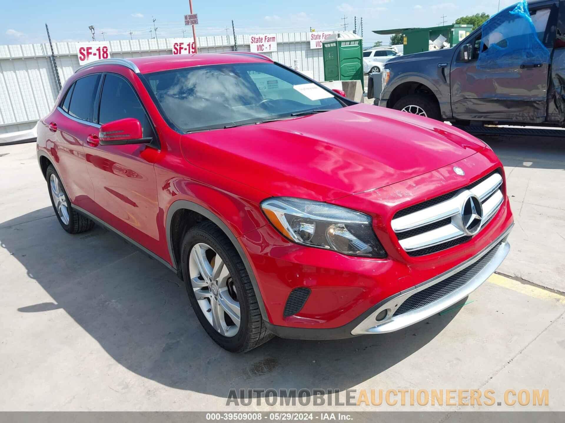 WDCTG4EB2GJ228624 MERCEDES-BENZ GLA 250 2016