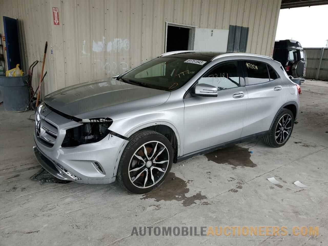 WDCTG4EB2GJ232933 MERCEDES-BENZ GLA-CLASS 2016