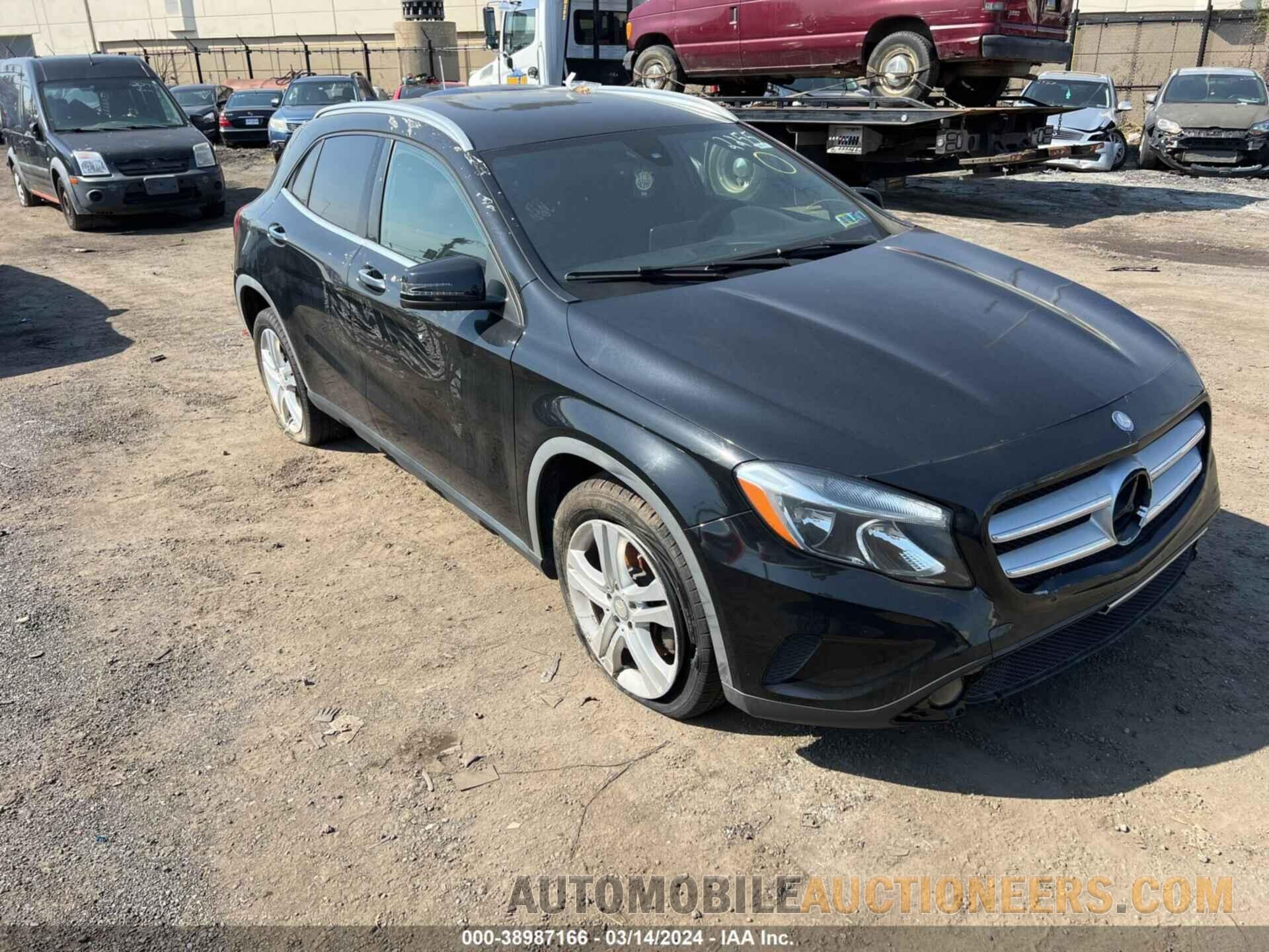 WDCTG4EB2GJ267052 MERCEDES-BENZ GLA 250 2016