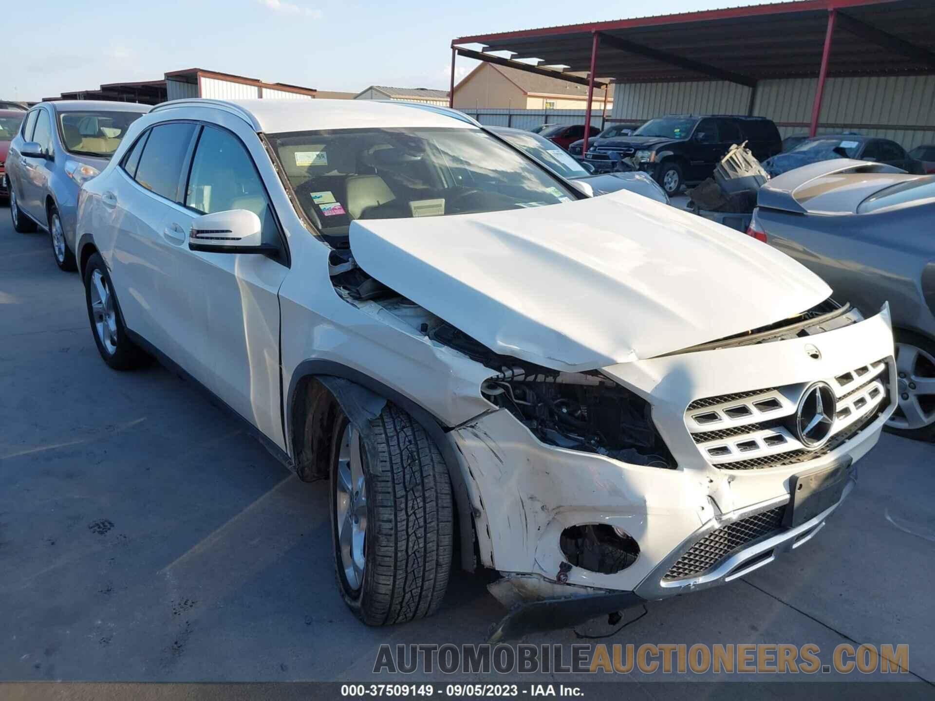 WDCTG4EB2JJ459921 MERCEDES-BENZ GLA 2018