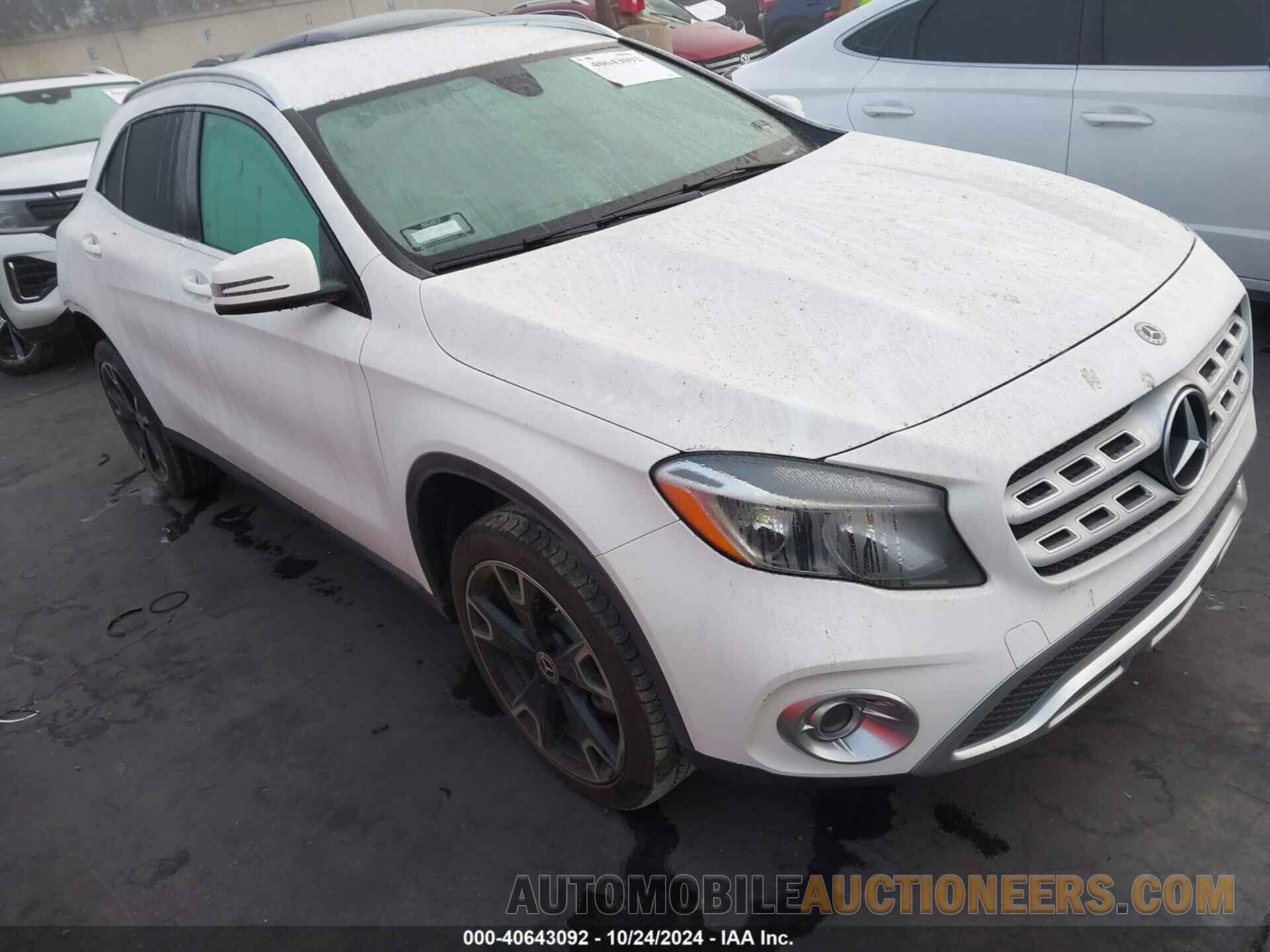 WDCTG4EB2KJ579204 MERCEDES-BENZ GLA 250 2019