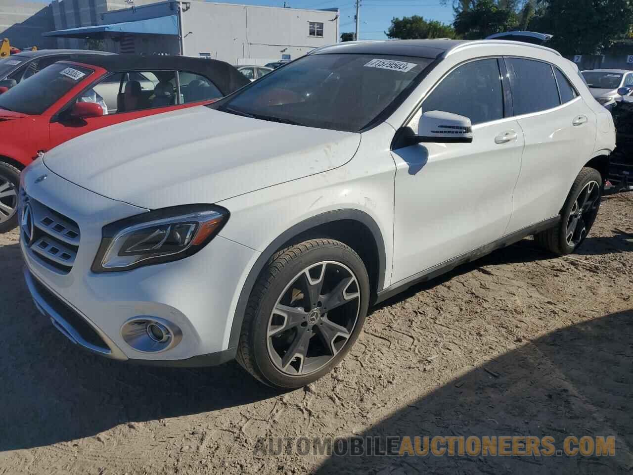 WDCTG4EB2KJ603694 MERCEDES-BENZ GLA-CLASS 2019