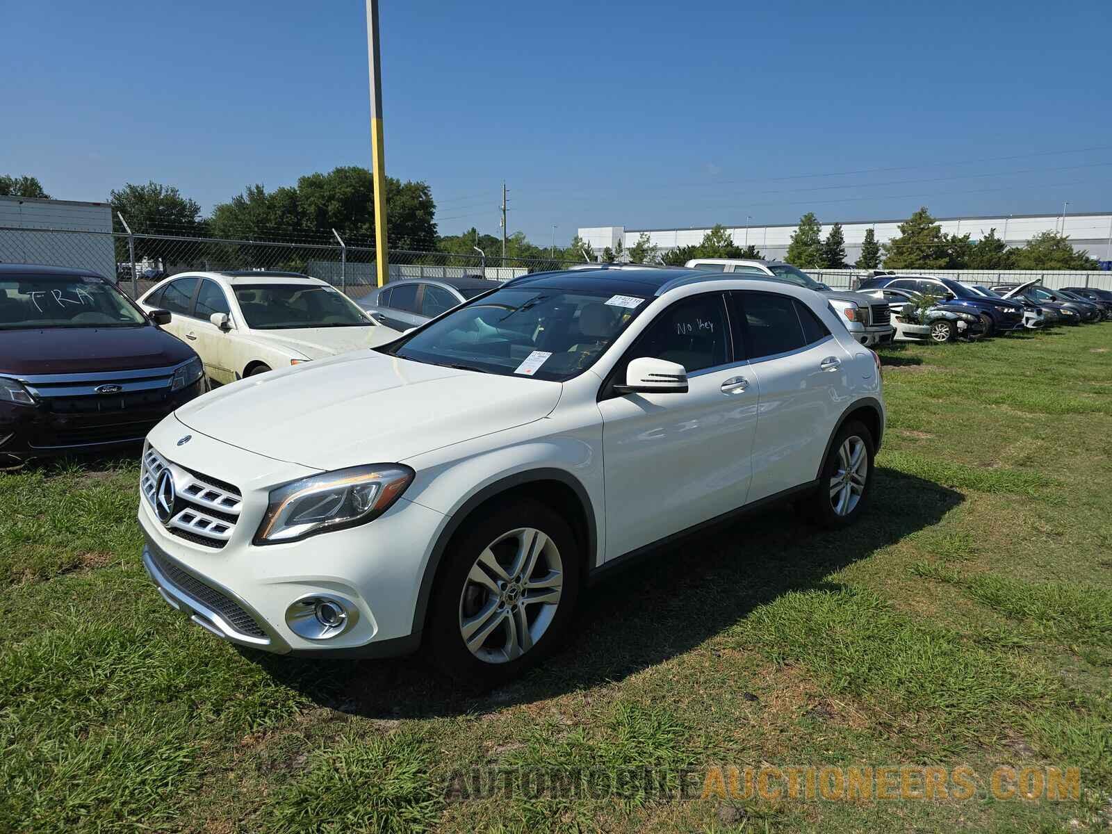 WDCTG4EB2KU002543 Mercedes-Benz GLA 2019