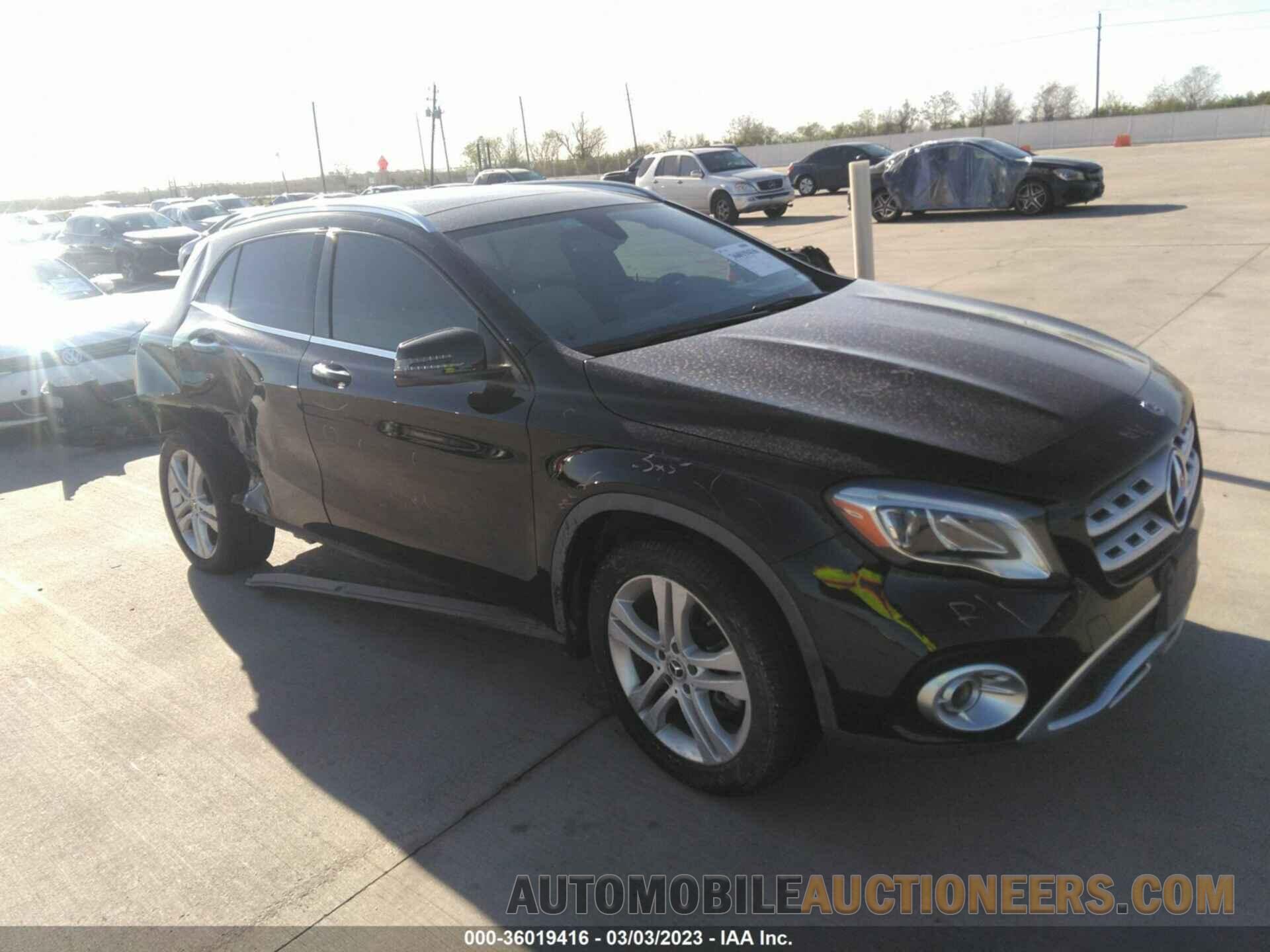 WDCTG4EB2KU003000 MERCEDES-BENZ GLA 2019