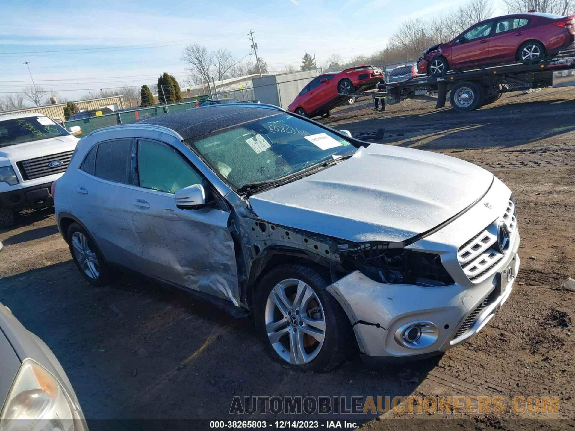 WDCTG4EB2KU014563 MERCEDES-BENZ GLA 250 2019